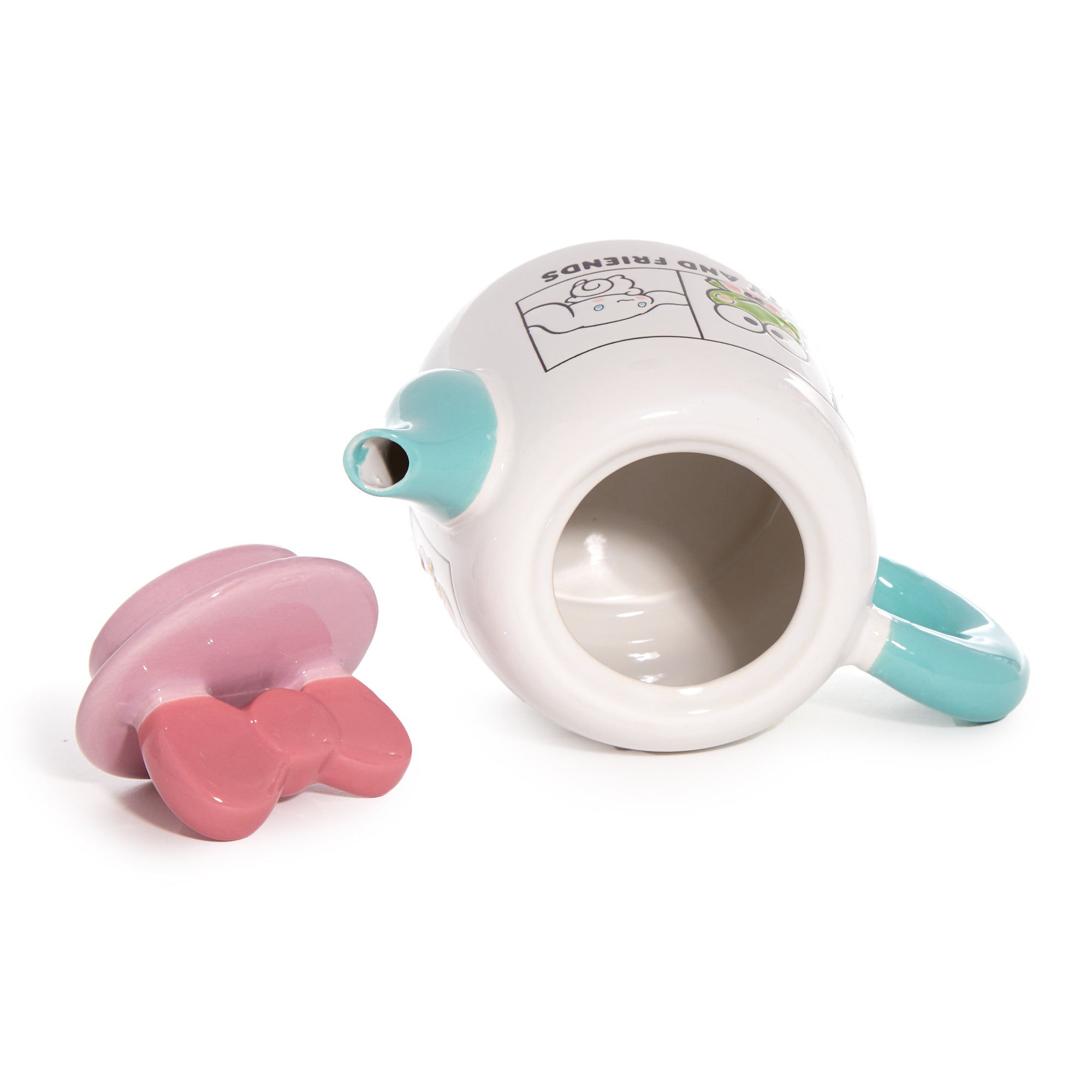 Hello Kitty and Friends Ceramic Grid Teapot - Image 6