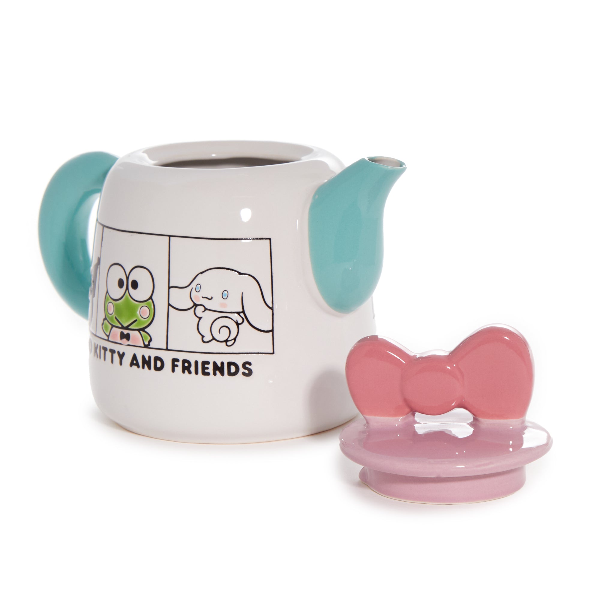 Hello Kitty and Friends Ceramic Grid Teapot - Image 8