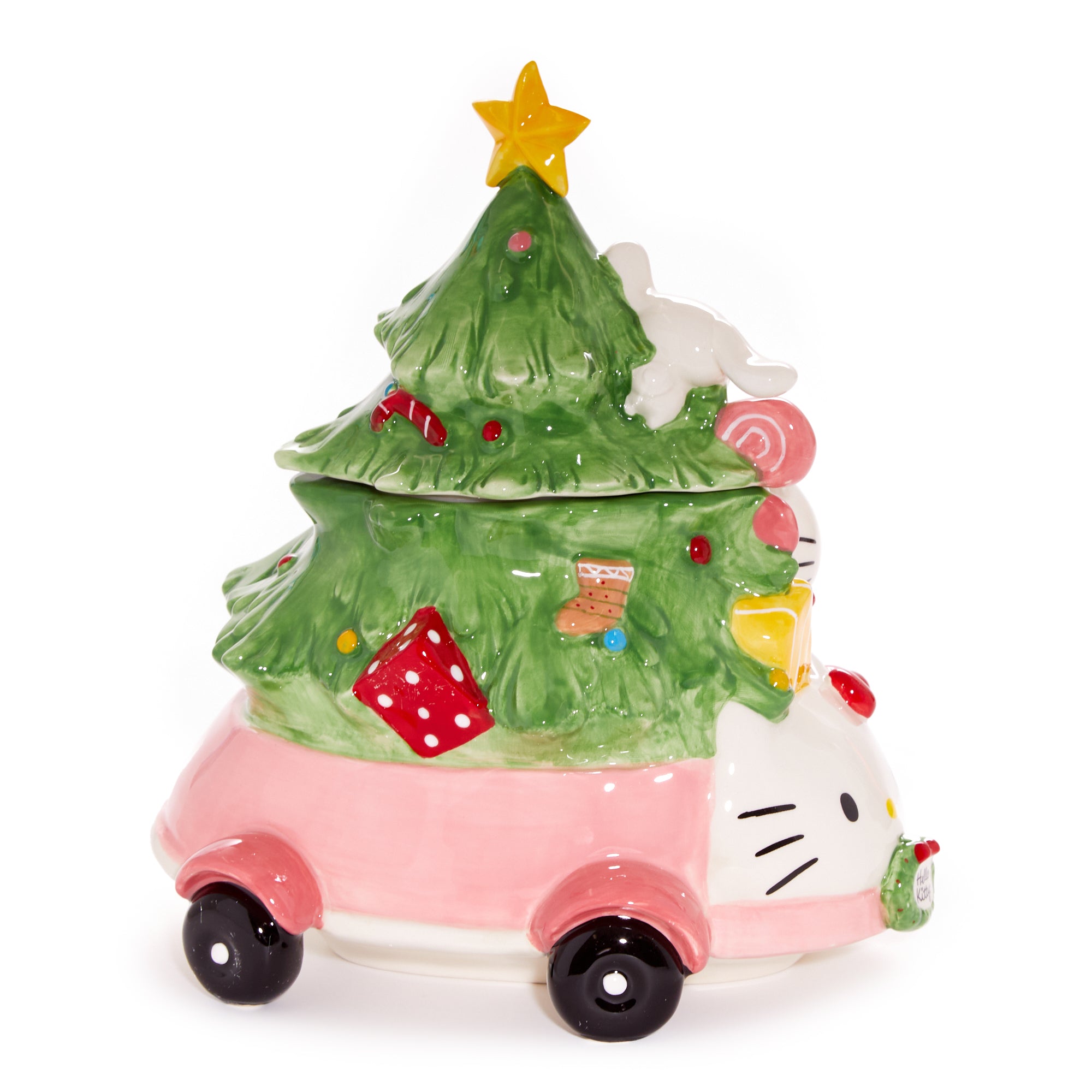 Hello Kitty and Friends Holiday Ceramic Joy Ride Cookie Jar - Image 3