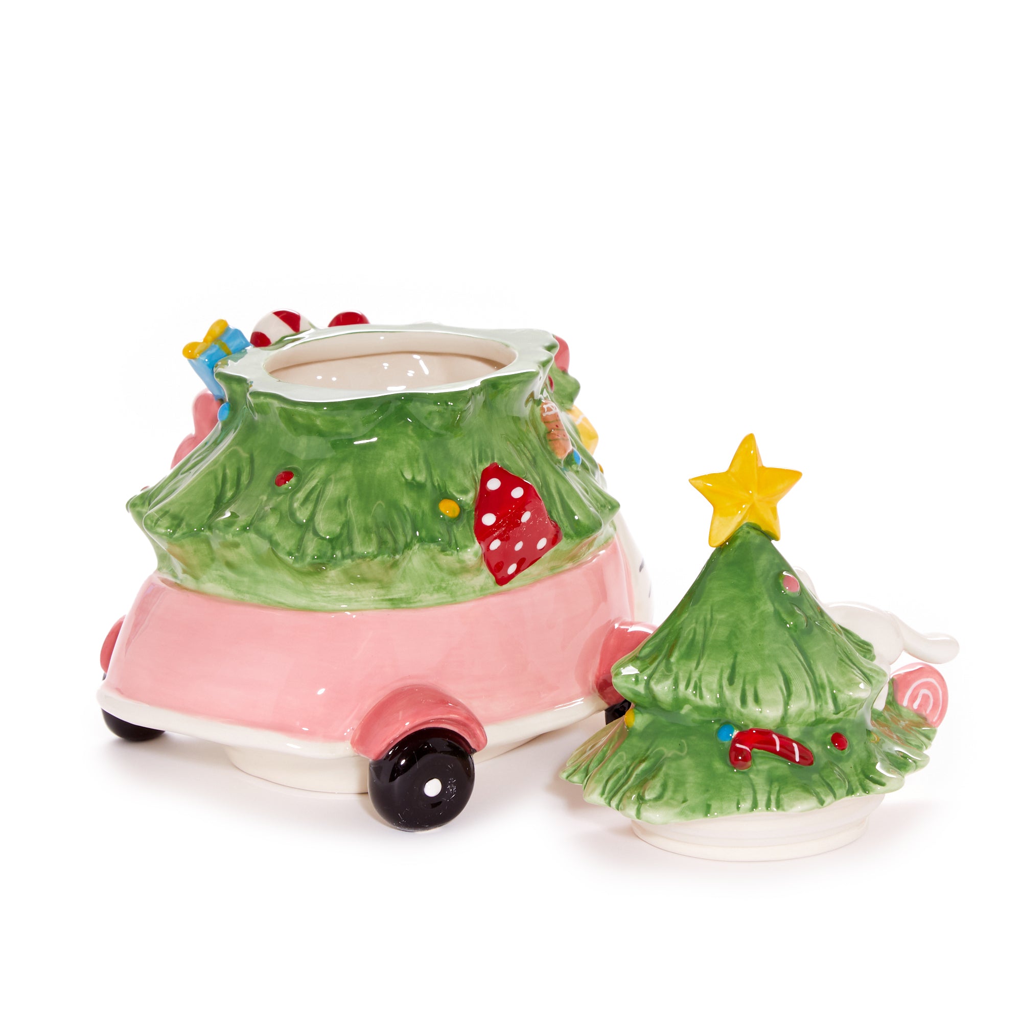 Hello Kitty and Friends Holiday Ceramic Joy Ride Cookie Jar - Image 5