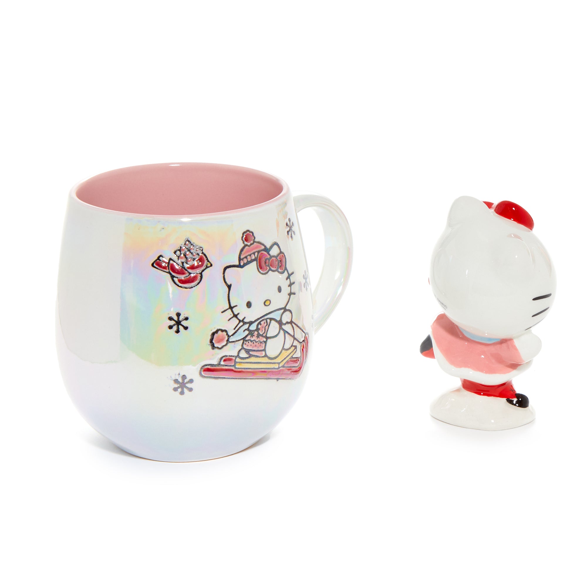 Hello Kitty Holiday Ski Ceramic Mug and Figurine Gift Set - Image 6