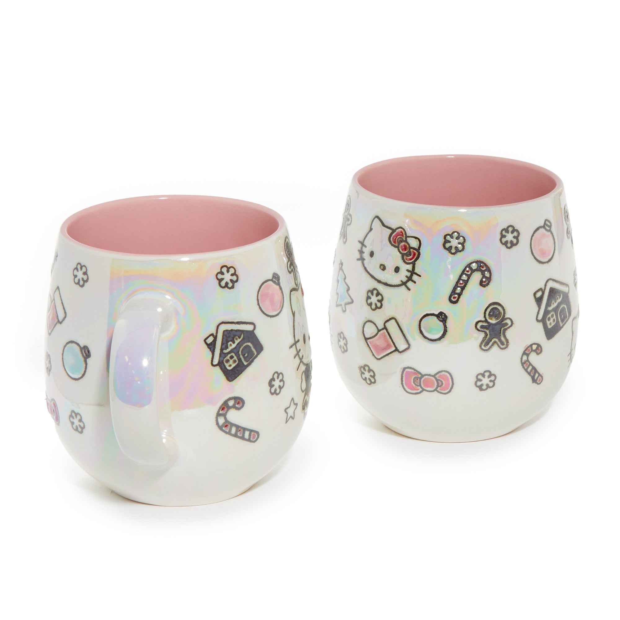 Hello Kitty Holiday Cheer Ceramic Mug Gift Set (Set of 2) - Image 3