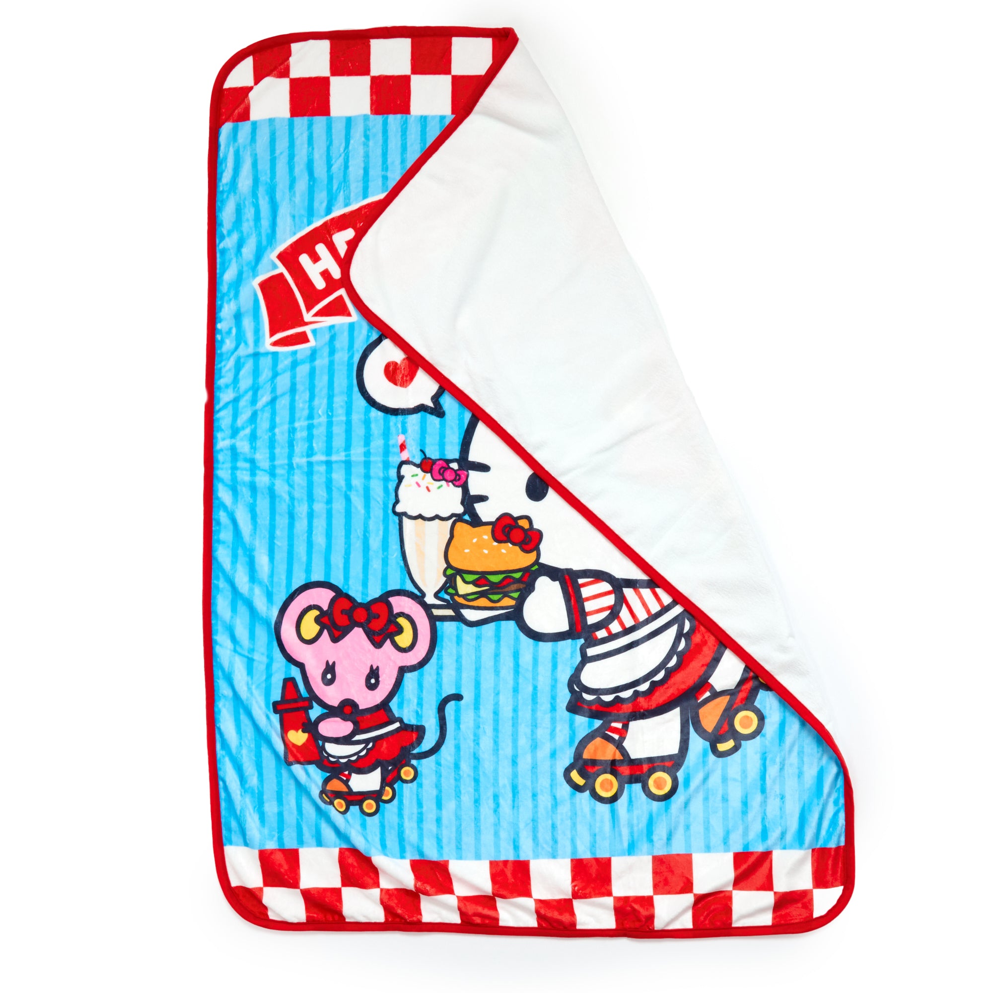 Hello Kitty Throw Blanket (Classic Carhop Series) - Image 2