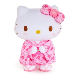 Hello Kitty 12 Pink Standing Plush (Spring Kimono Series)