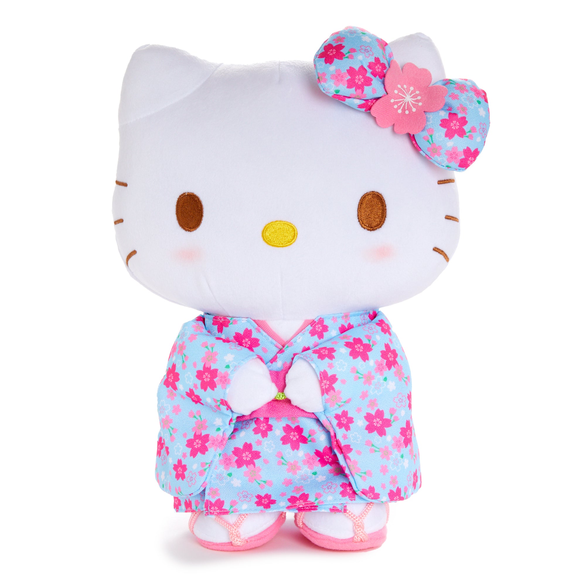 Hello Kitty 12 Blue Standing Plush (Spring Kimono Series)