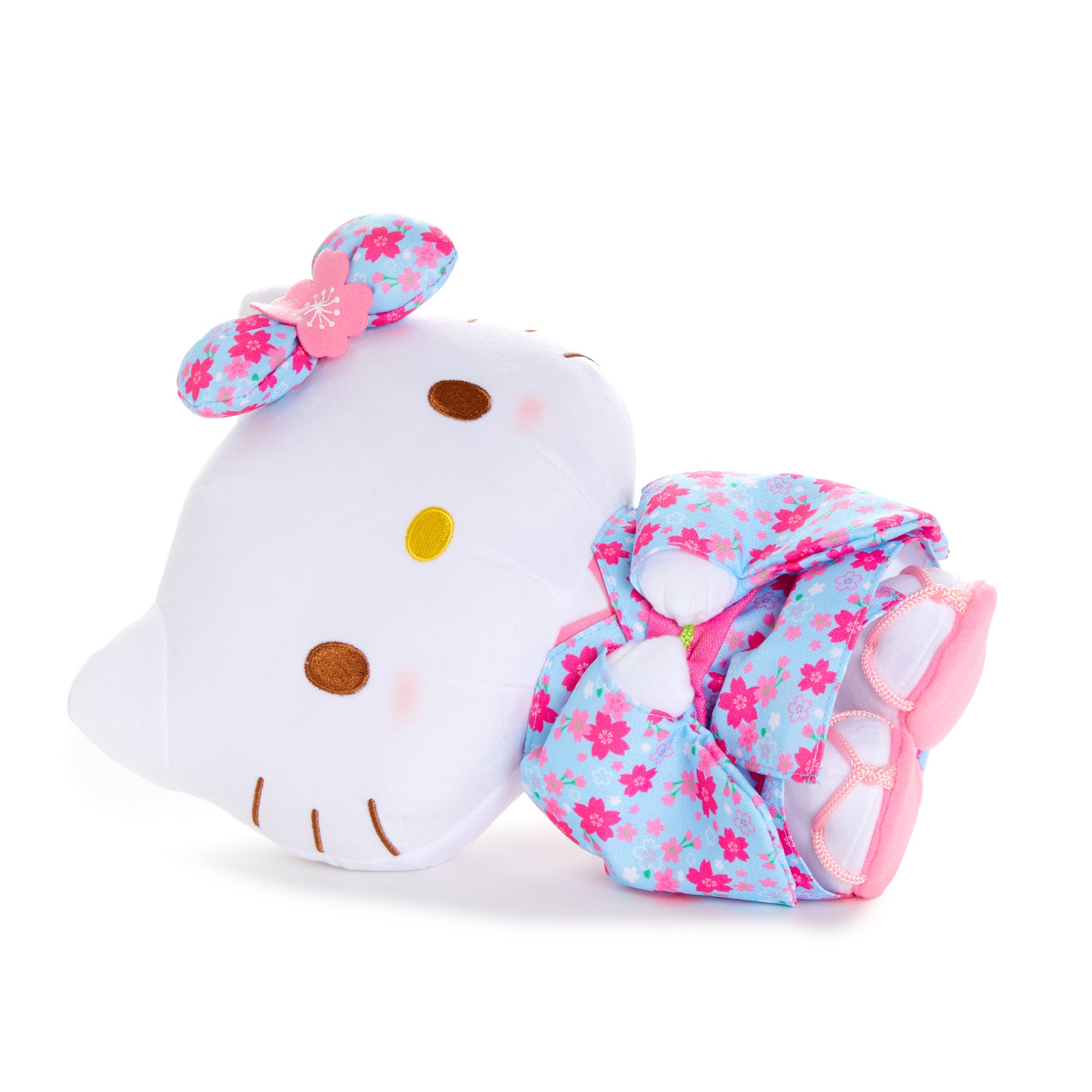 Hello Kitty 12 Blue Standing Plush (Spring Kimono Series) - Image 4