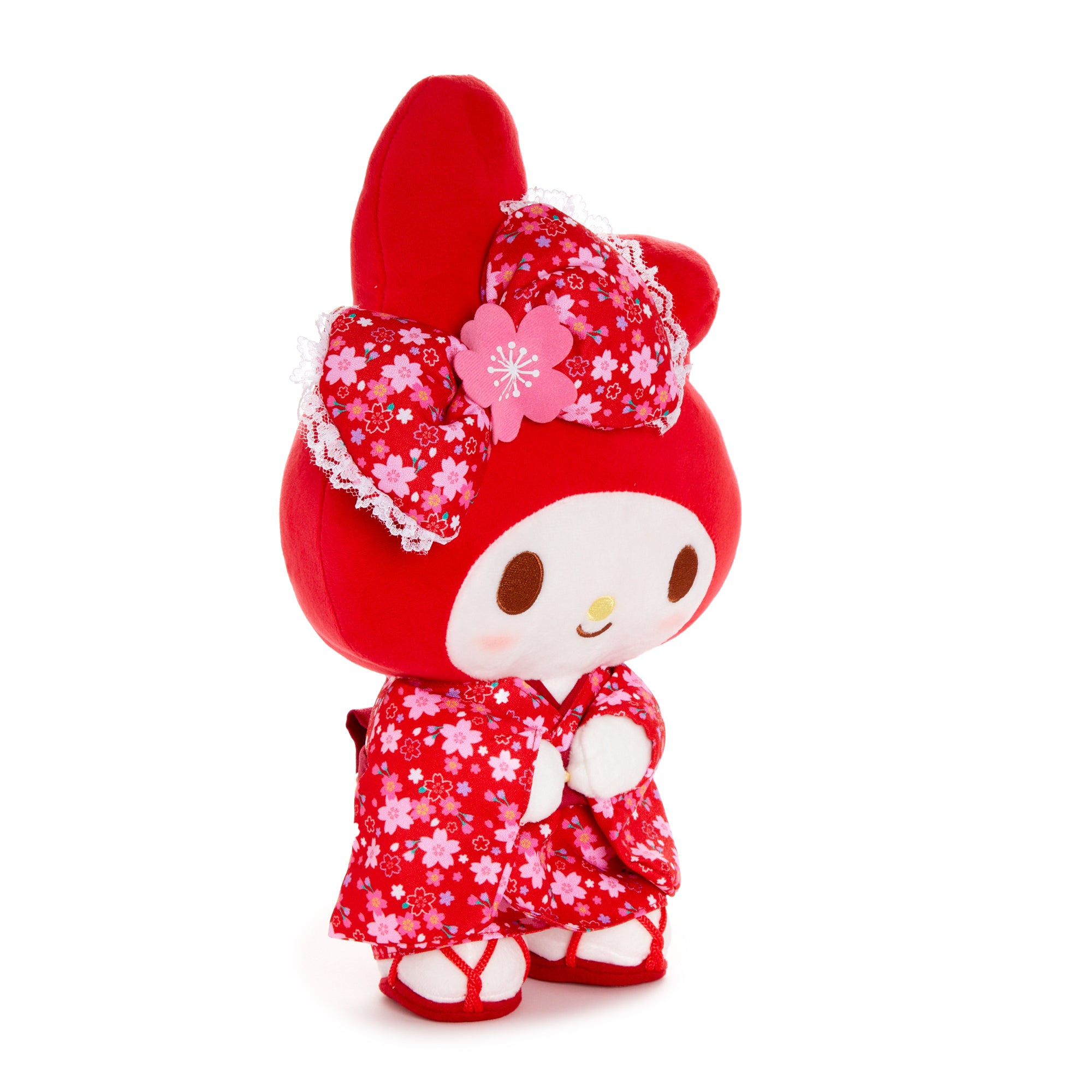 My Melody 14 Red Standing Plush (Spring Kimono Series) - Image 2