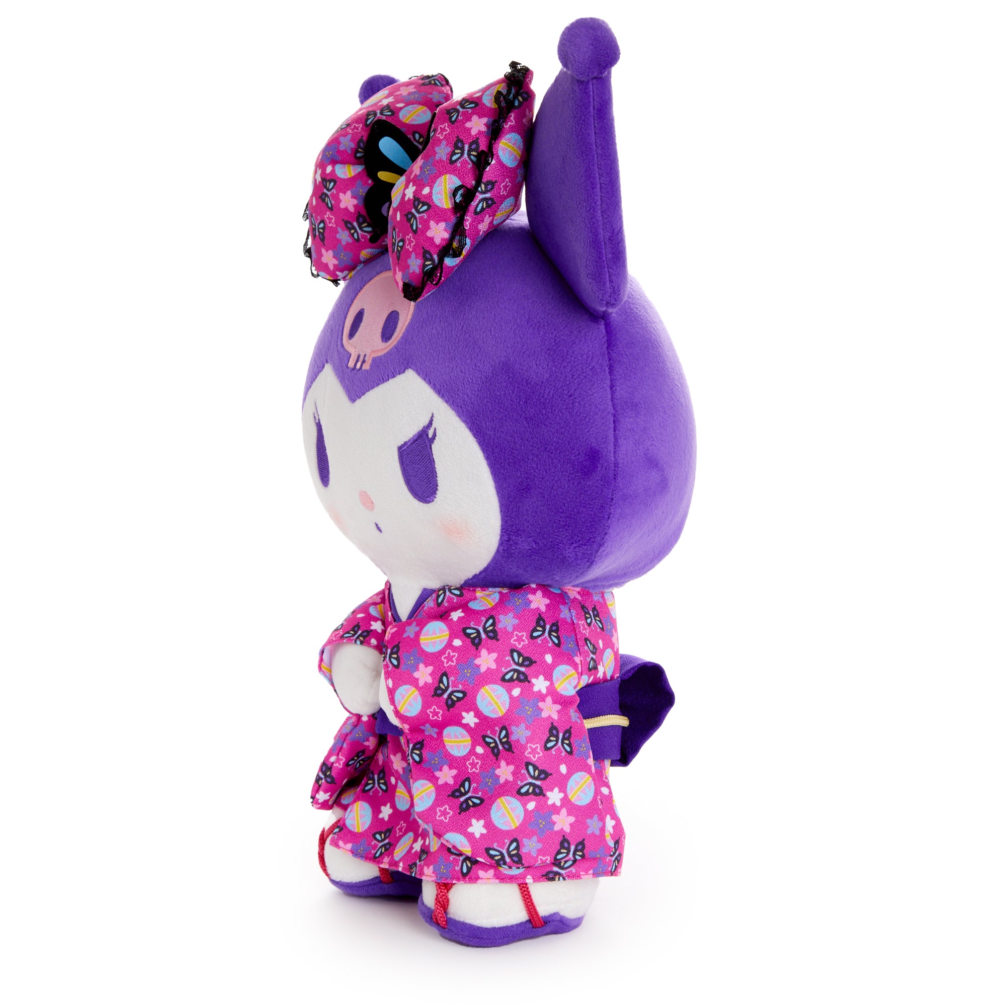 Kuromi 14 Pink Standing Plush (Spring Kimono Series) - Image 4