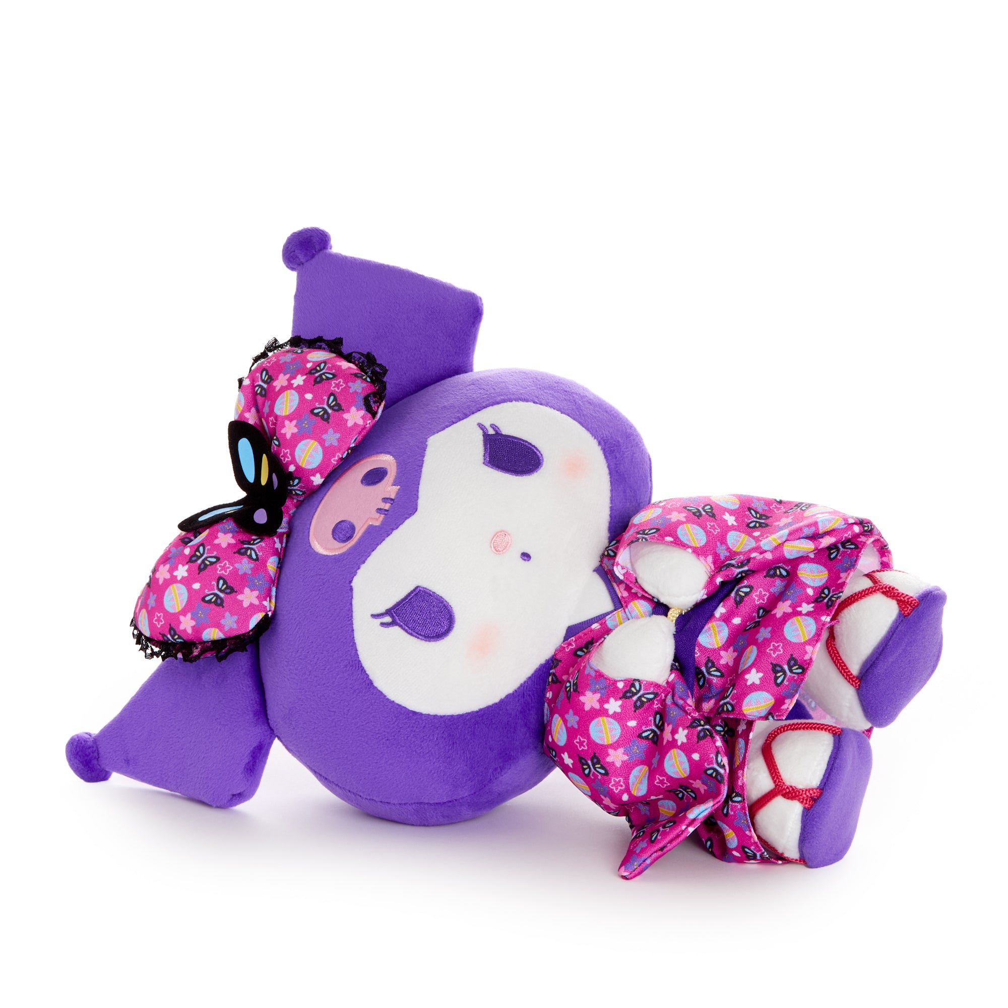 Kuromi 14 Pink Standing Plush (Spring Kimono Series) - Image 6