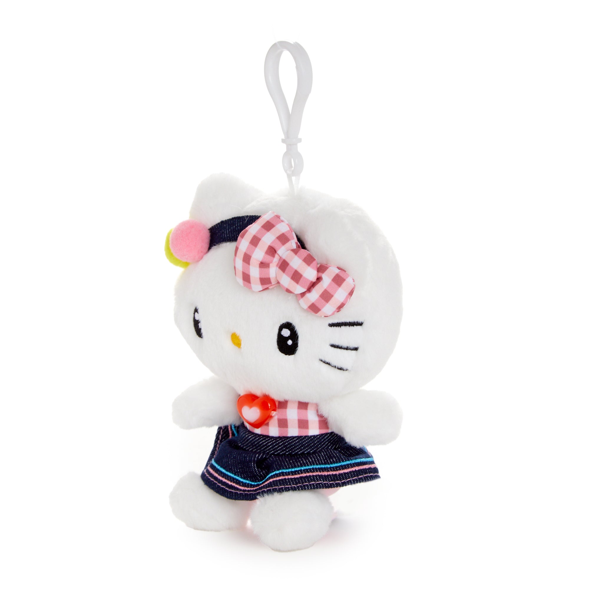 Hello Kitty Mascot Clip (Retro Denim Series) - Image 2
