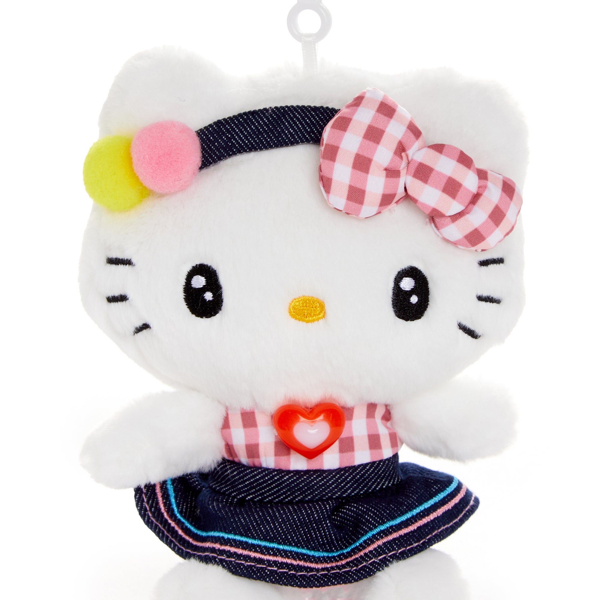 Hello Kitty Mascot Clip (Retro Denim Series) - Image 3