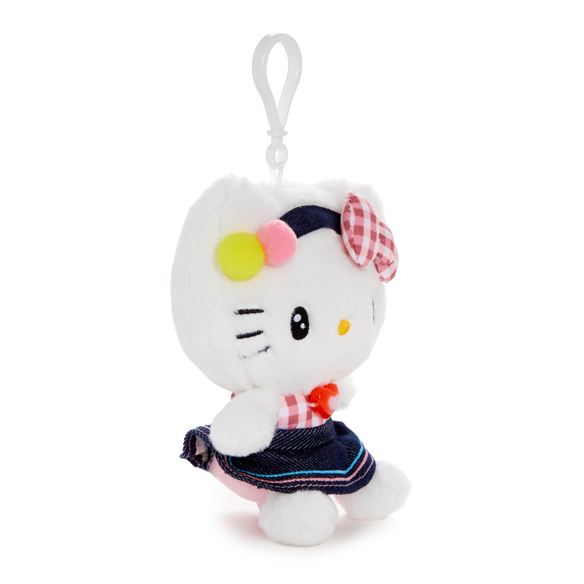 Hello Kitty Mascot Clip (Retro Denim Series) - Image 4