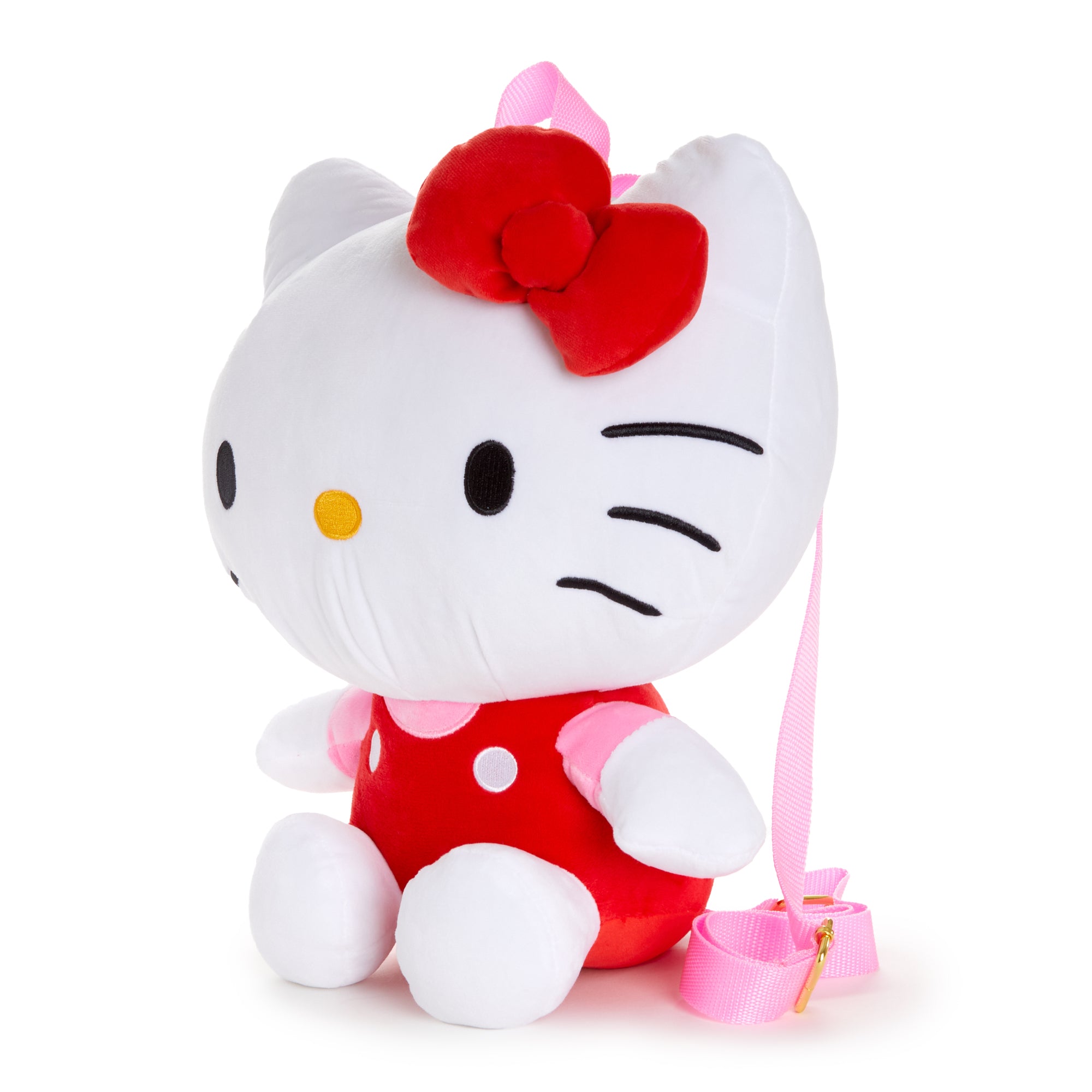 Hello Kitty Classic Red Plush Backpack - Image 3