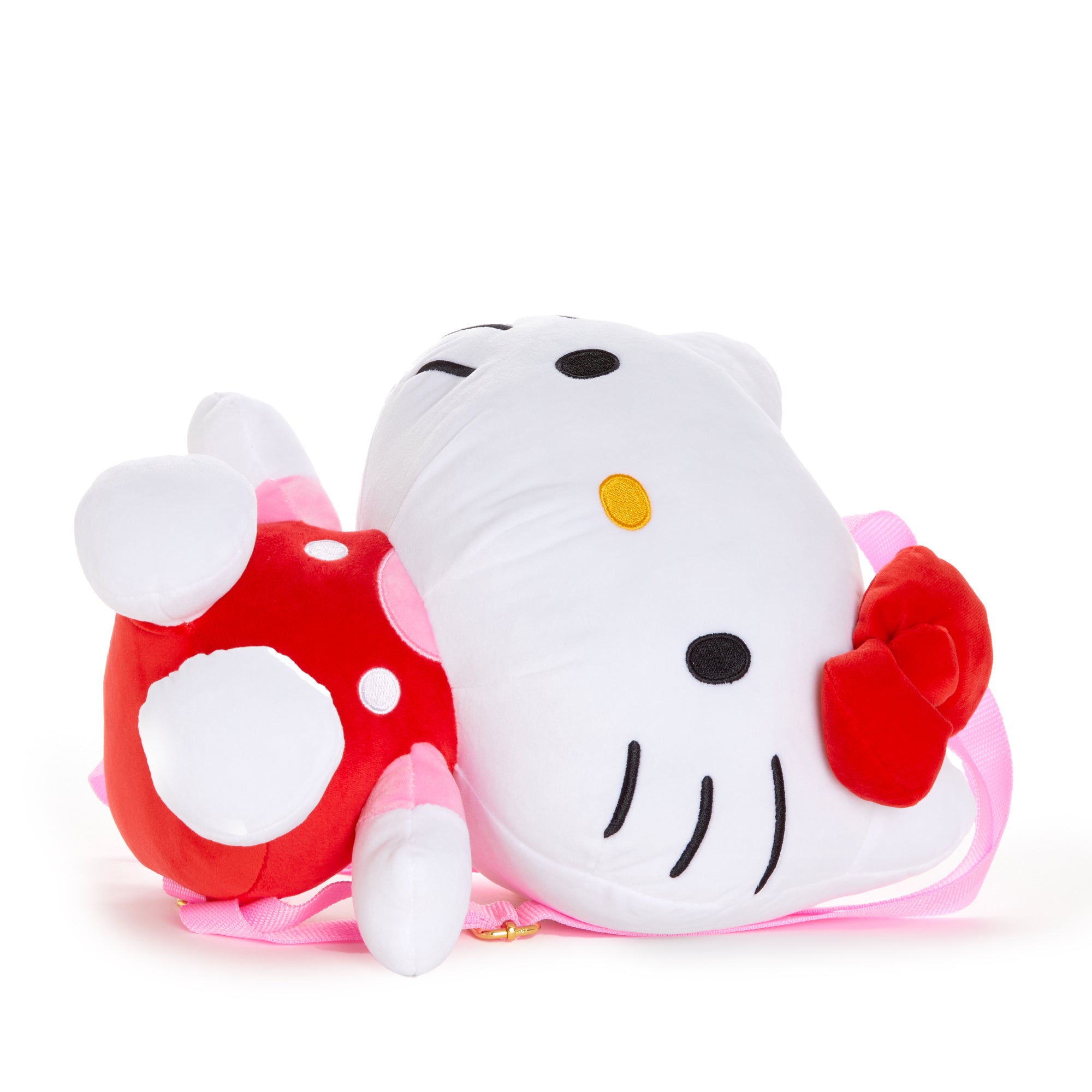 Hello Kitty Classic Red Plush Backpack - Image 4