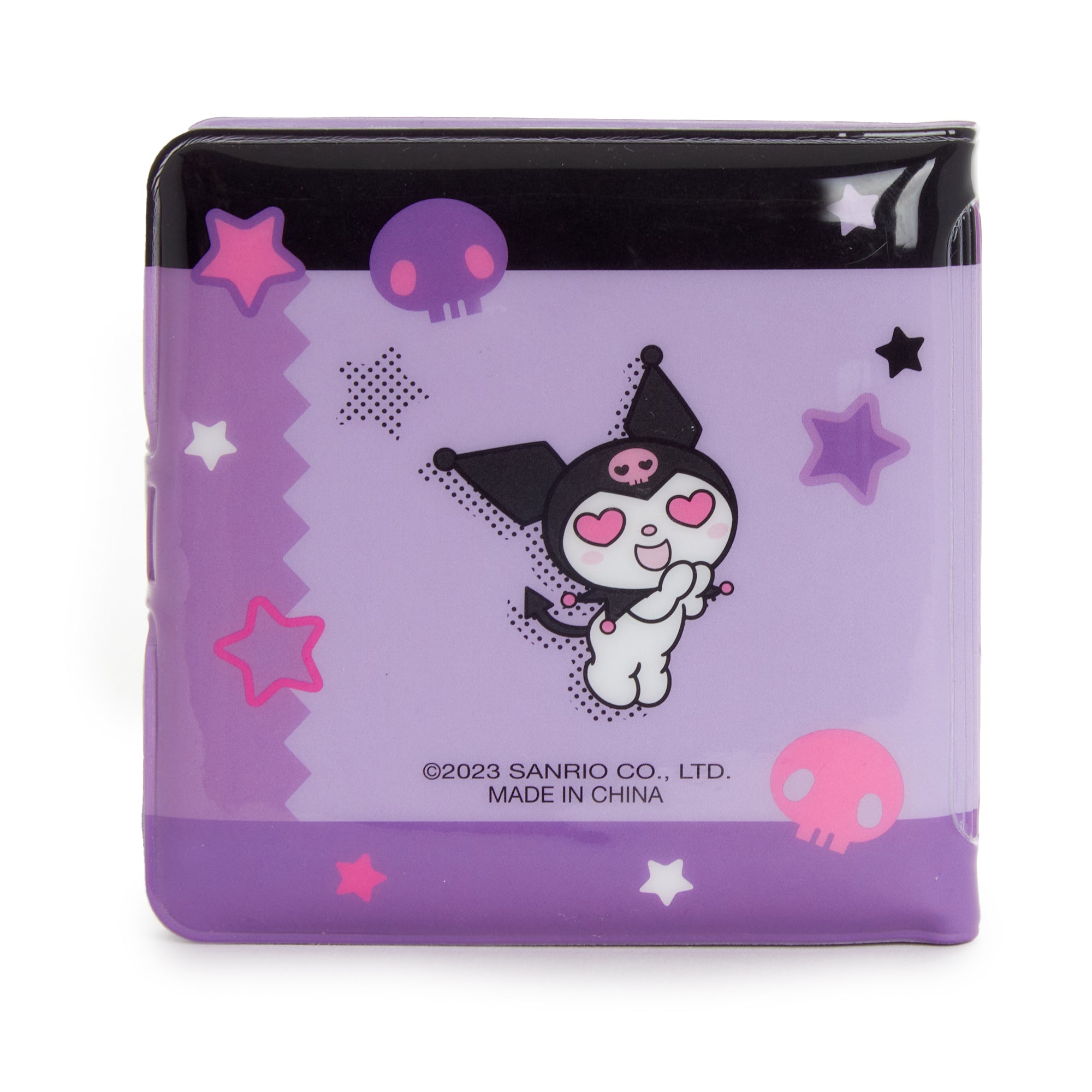 Kuromi Vinyl Snap Wallet - Image 3