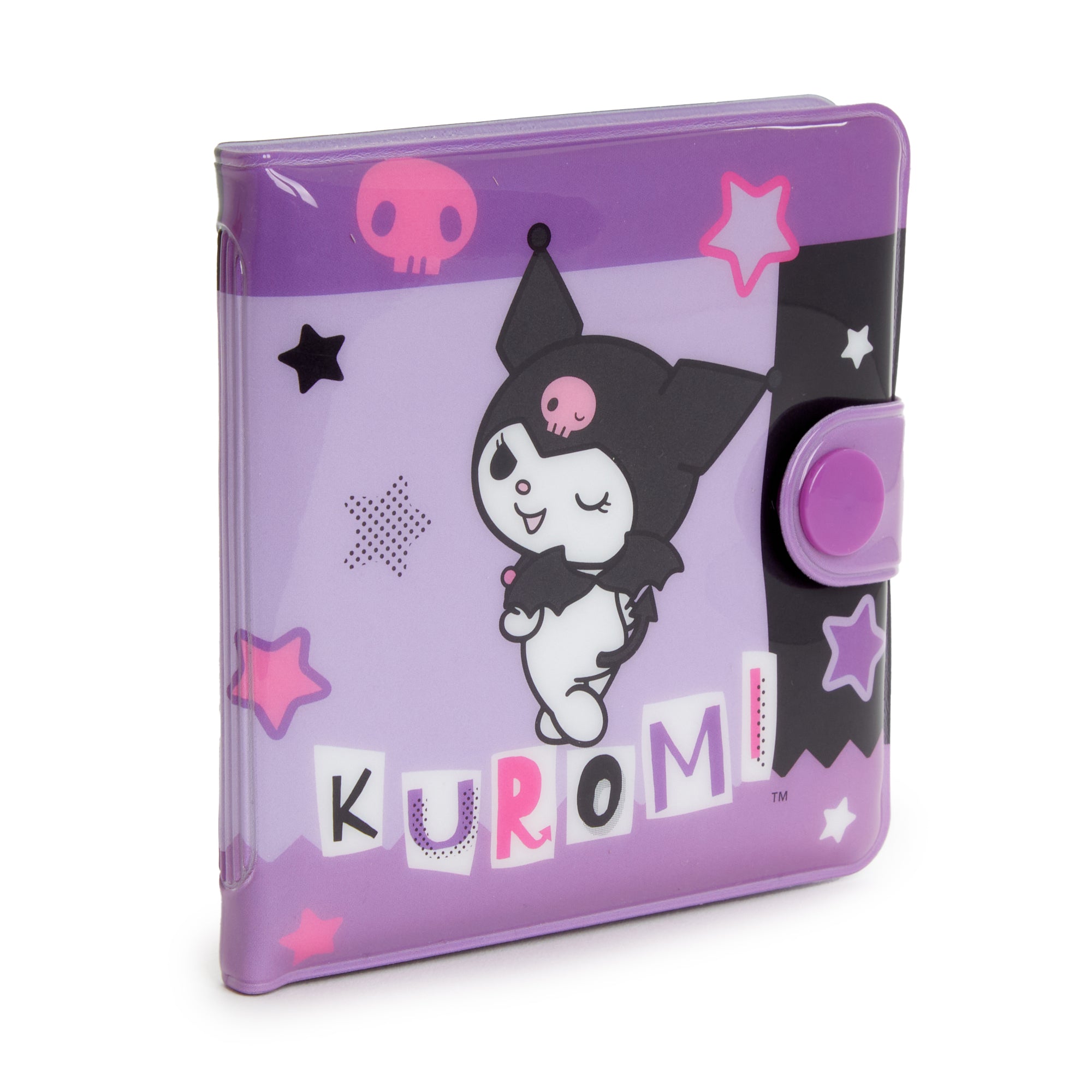 Kuromi Vinyl Snap Wallet - Image 5