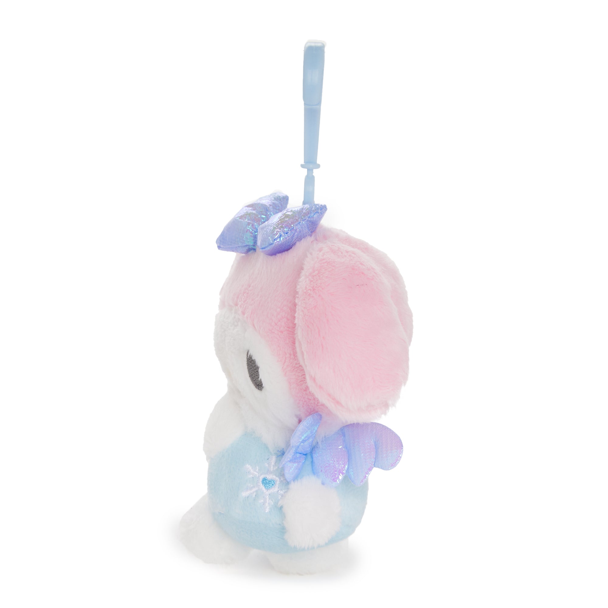 My Melody Plush Mascot Clip (Snow Angel Series) - Image 4