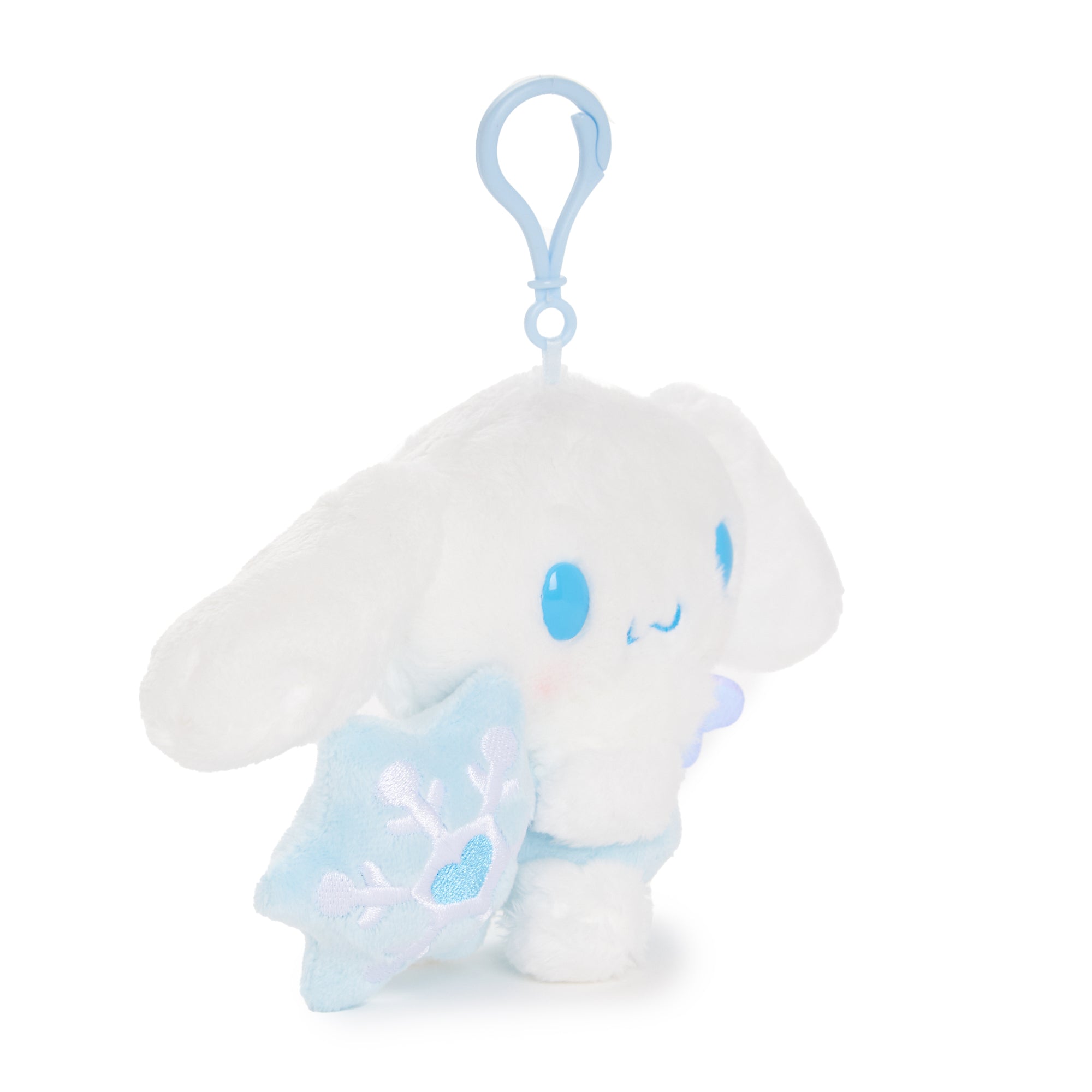 Cinnamoroll Plush Mascot Clip (Snow Angel Series) - Image 3