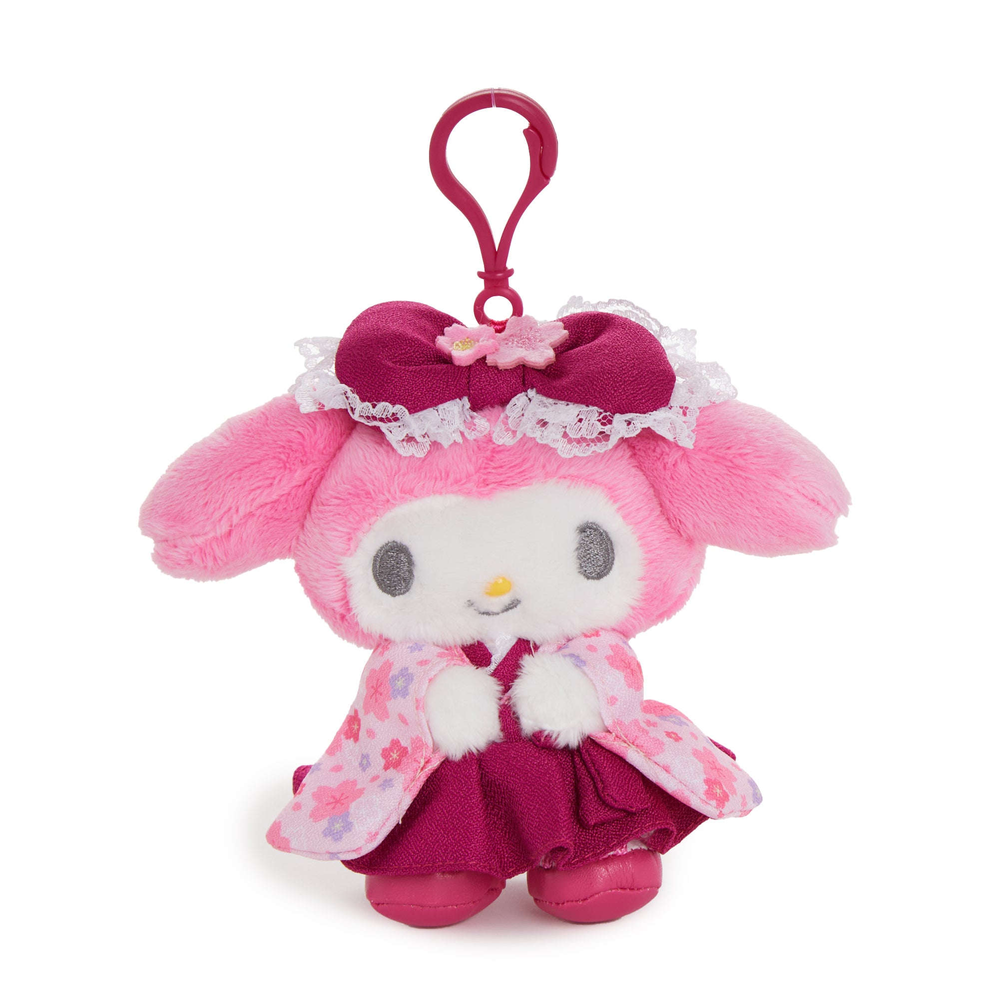 My Melody Plush Mascot Clip (Hakama Series)