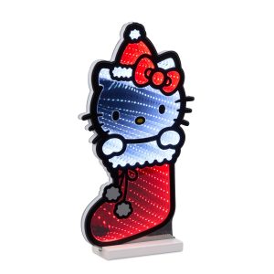 Hello Kitty 16 Holiday Stocking Decorative Ekkolight Infinity Light