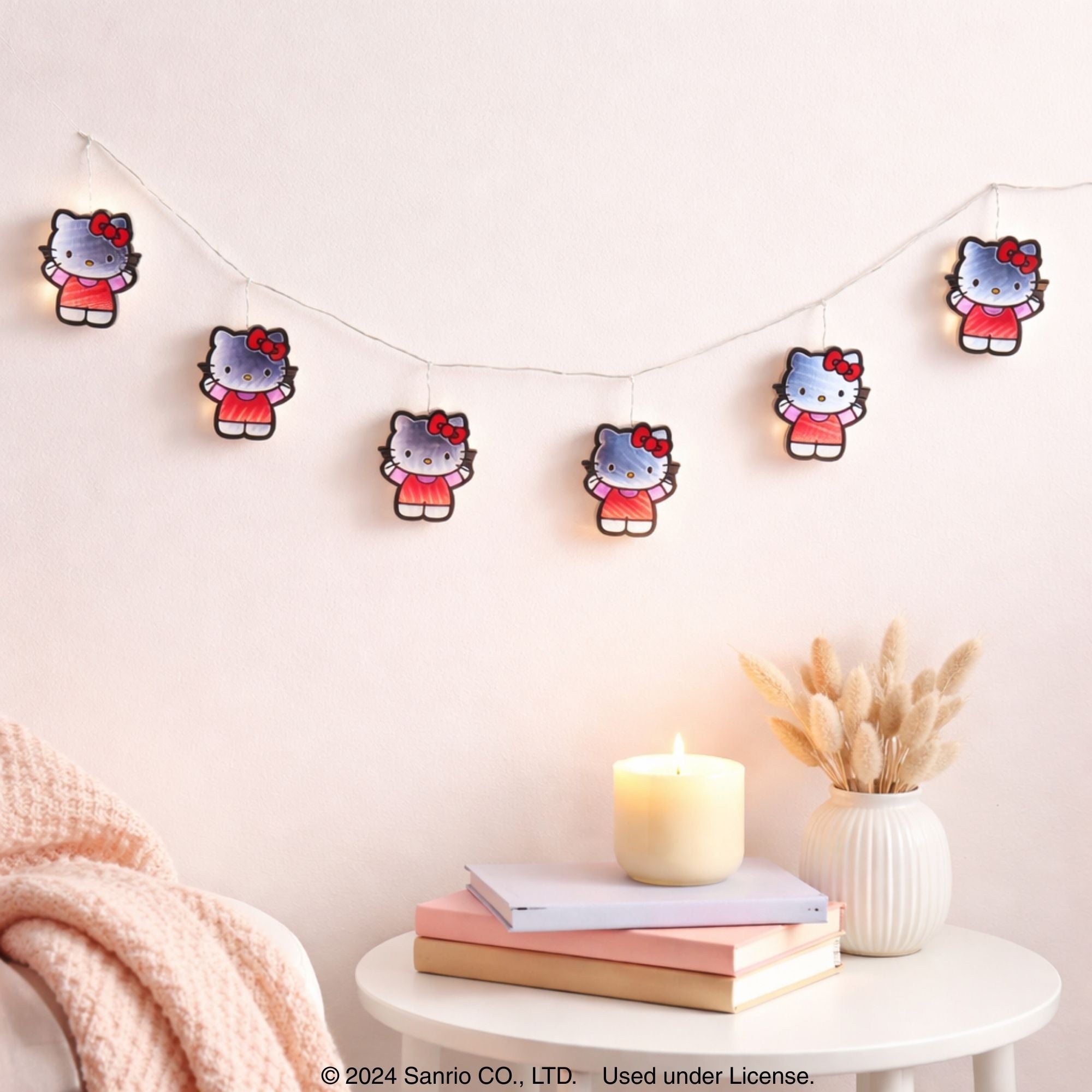 Hello Kitty 6ft Decorative Garland Ekkolight Infinity Light - Image 3