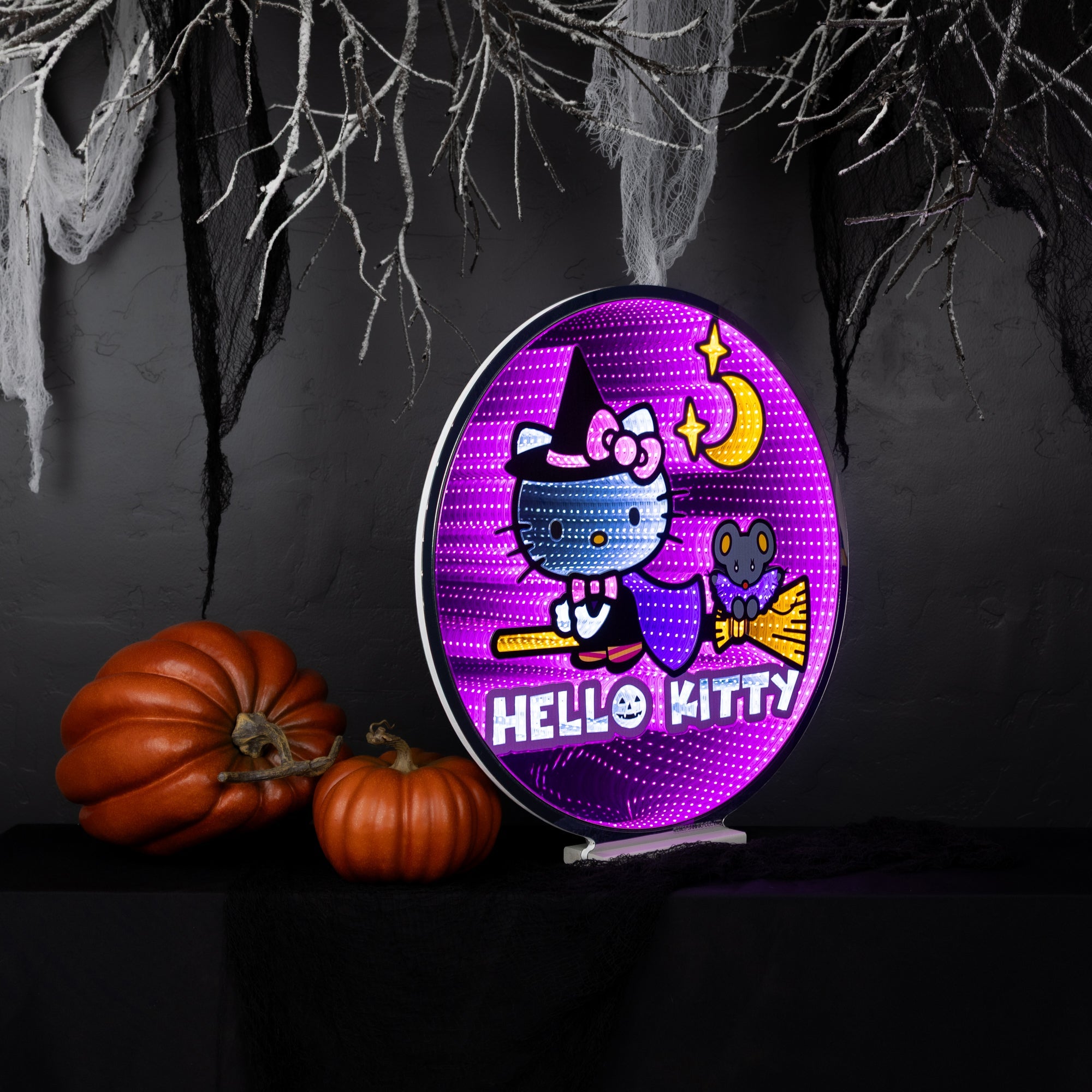 Hello Kitty 24 Halloween Witch Decorative Ekkolight Infinity Light - Image 2