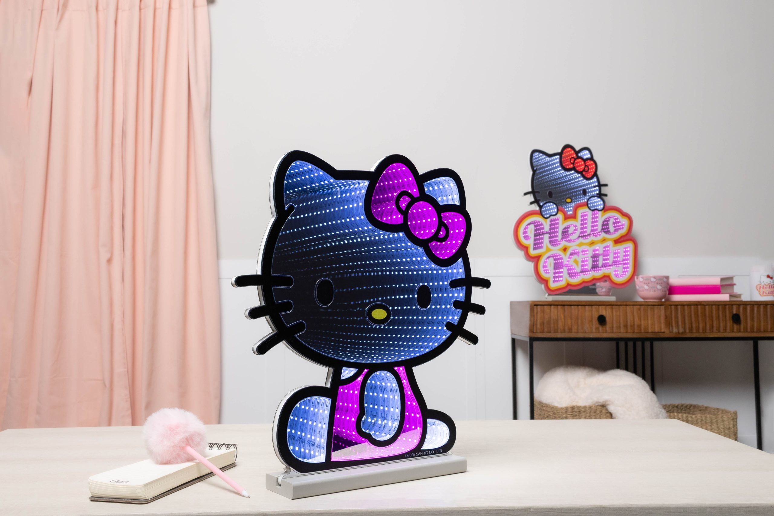 Hello Kitty 16 Sitting Decorative Ekkolight Infinity Light - Image 2