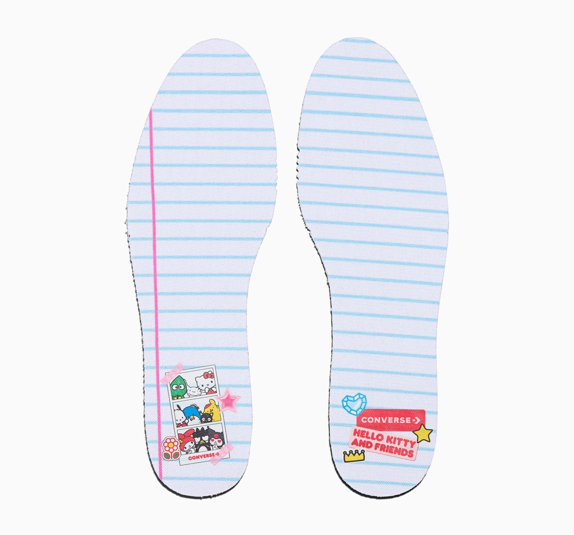 Converse x Hello Kitty and Friends Chuck 70 Hi-Top Stickers Sneaker (Adult - White) - Image 12
