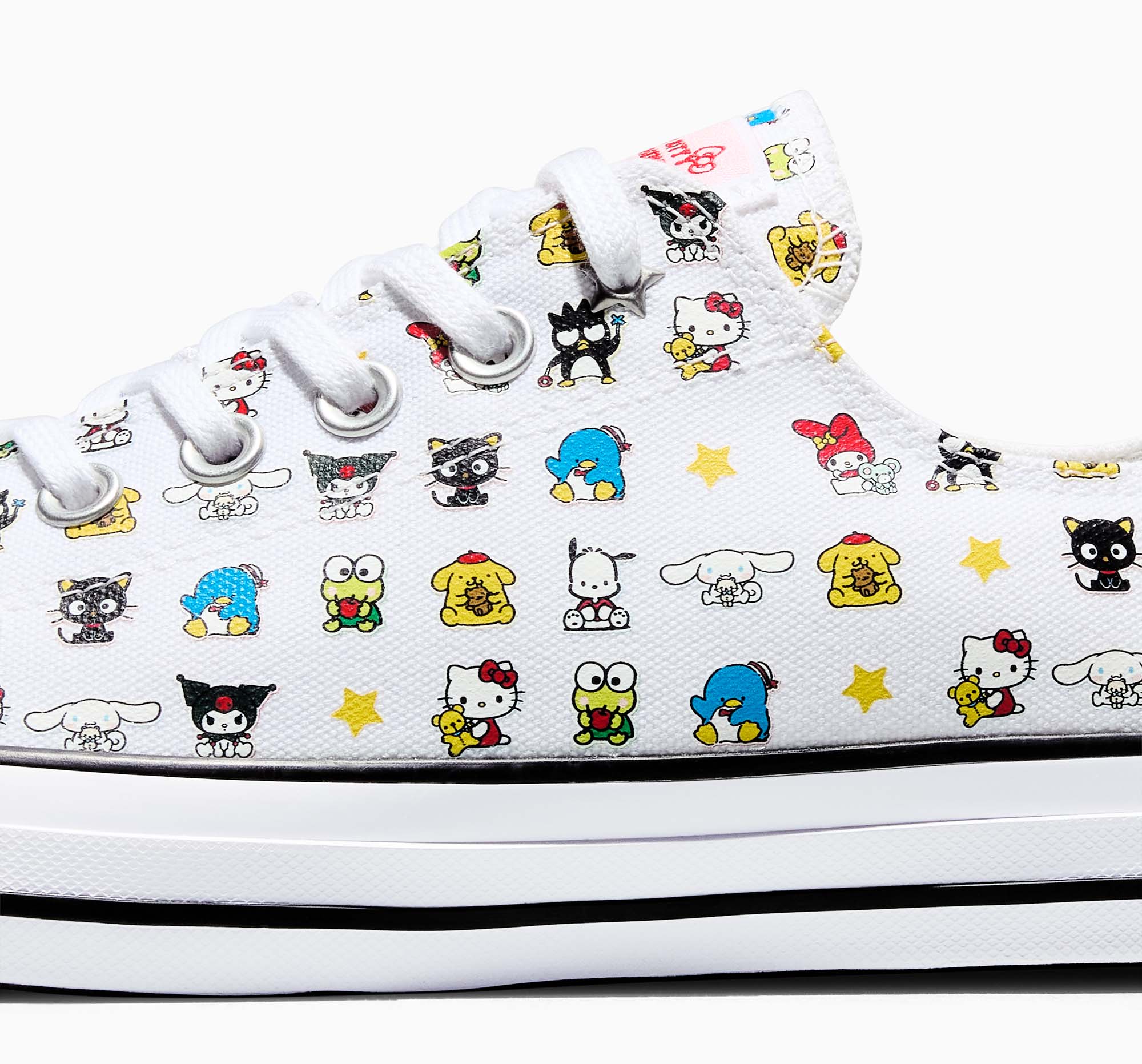 Converse x Hello Kitty and Friends Chuck 70 Ox BFFS Sneaker (Adult - White) - Image 7
