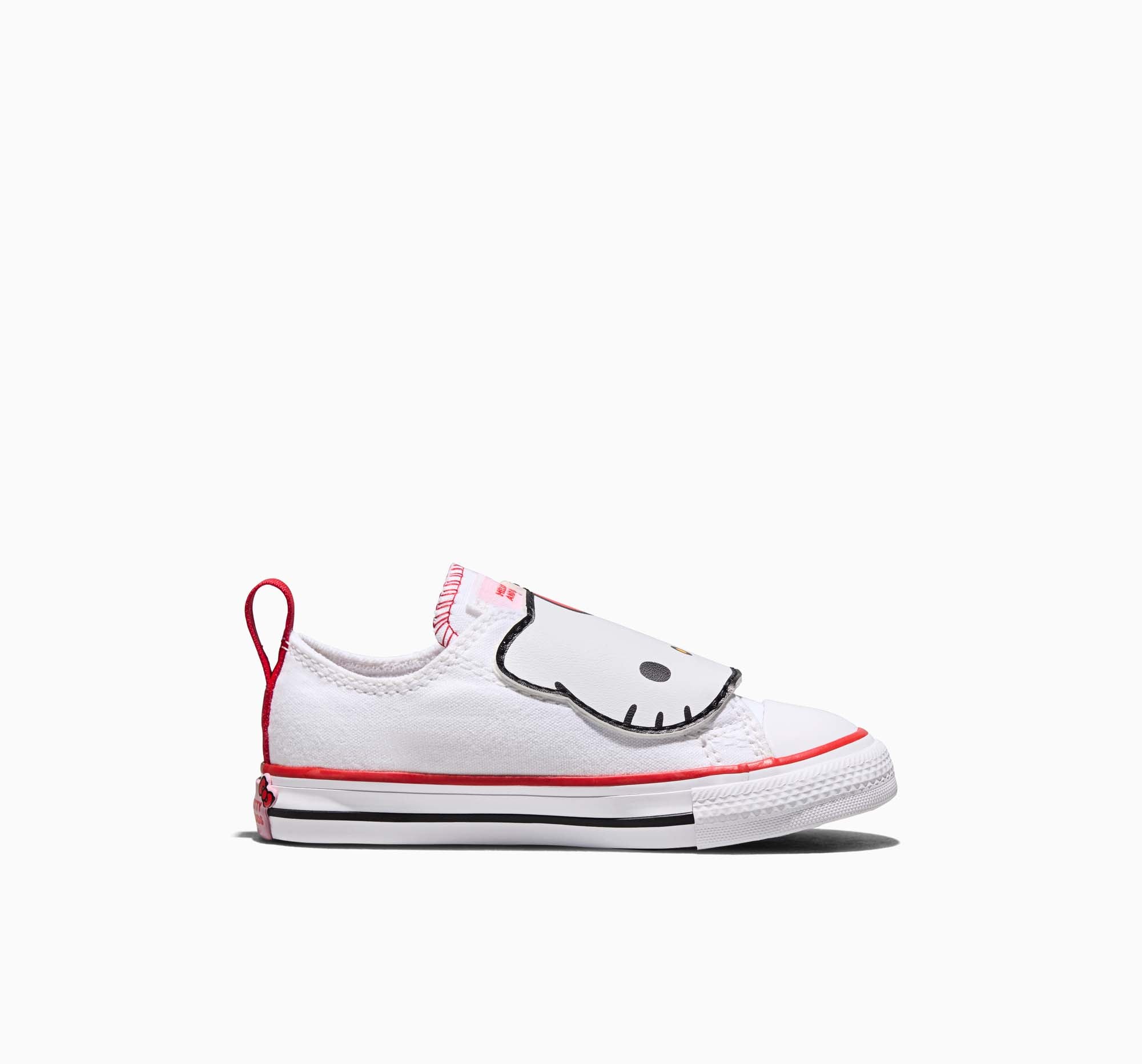 Converse x Hello Kitty Chuck Taylor All Star One Strap Easy-On Sneaker (Toddler - White) - Image 6