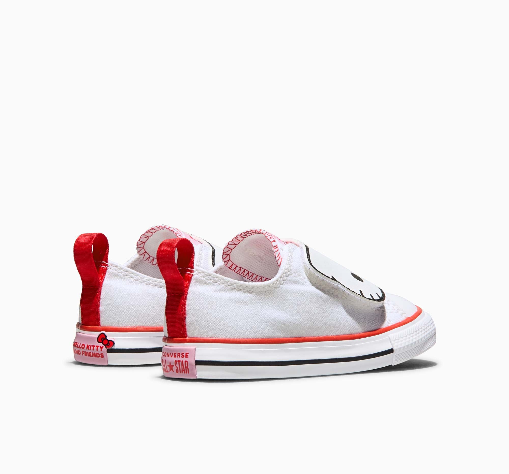 Converse x Hello Kitty Chuck Taylor All Star One Strap Easy-On Sneaker (Toddler - White) - Image 11