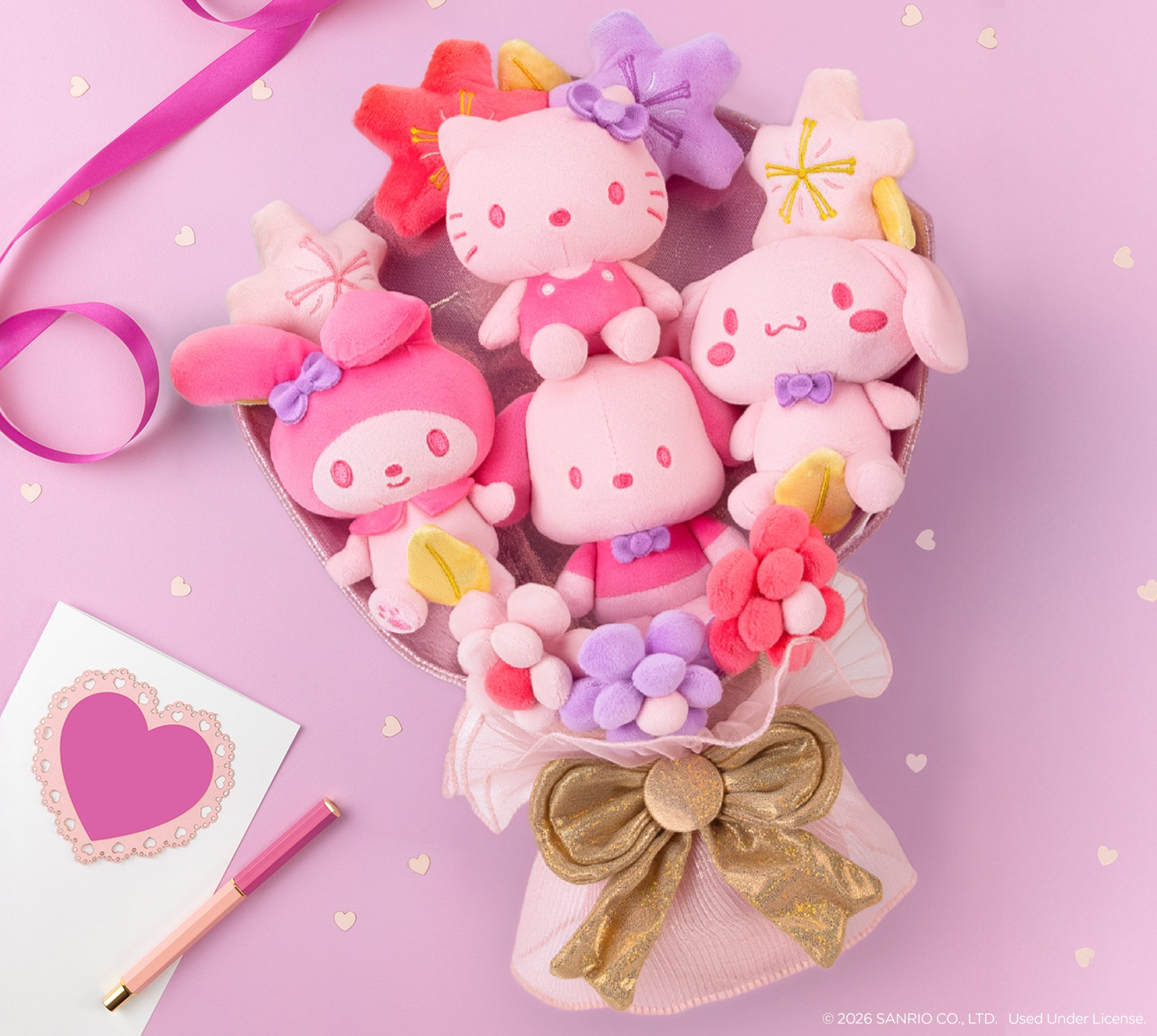 Hello Kitty and Friends 14 Spring Plush Bouquet - Image 2