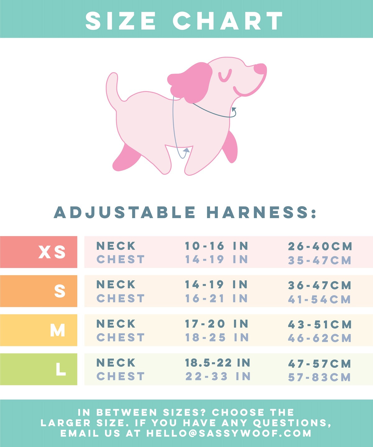 Cinnamoroll x Sassy Woof Adjustable Dog Harness (Clouds) - Image 3