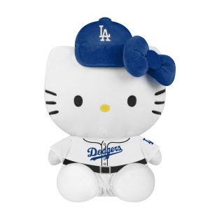 Hello Kitty x Los Angeles Dodgers 10 Seated Team Jersey Plush (Blue)