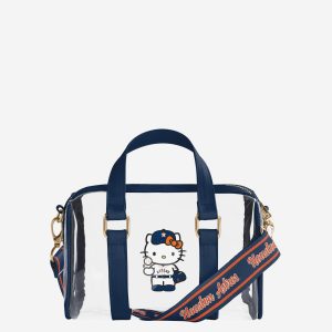 Hello Kitty x Houston Astros Clear Barrel Bag
