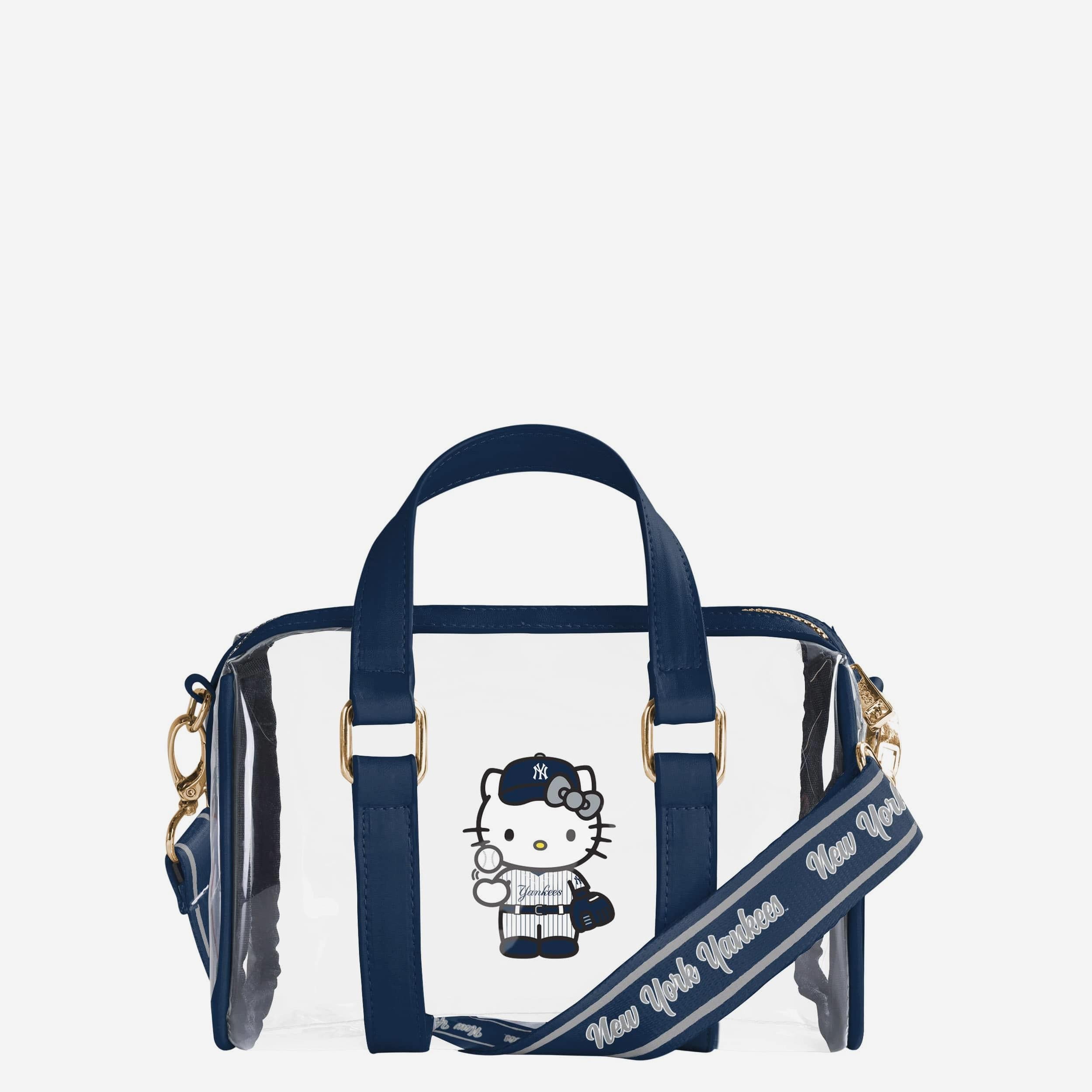 Hello Kitty x New York Yankees Clear Barrel Bag