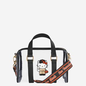 Hello Kitty x San Francisco Giants Clear Barrel Bag