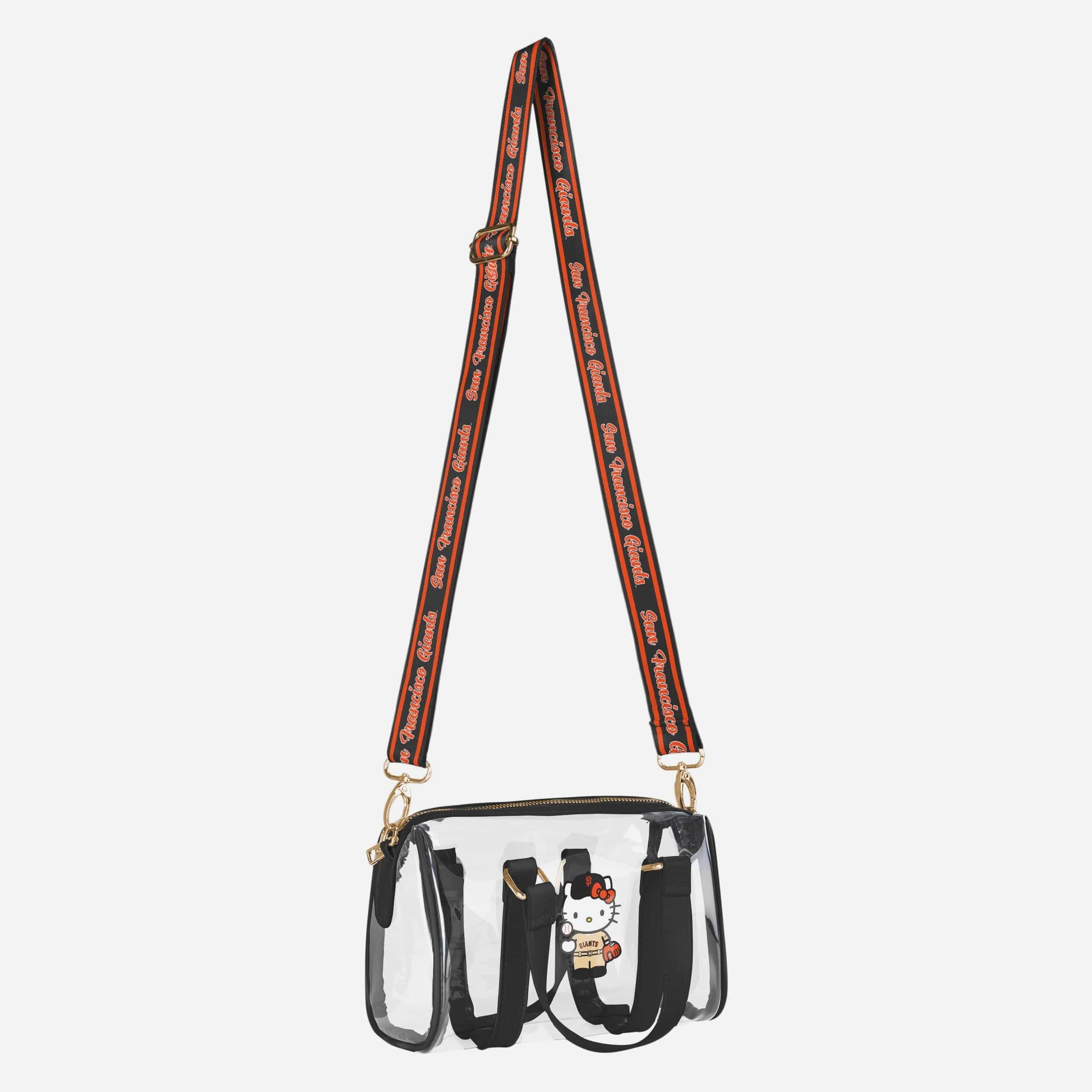 Hello Kitty x San Francisco Giants Clear Barrel Bag - Image 2