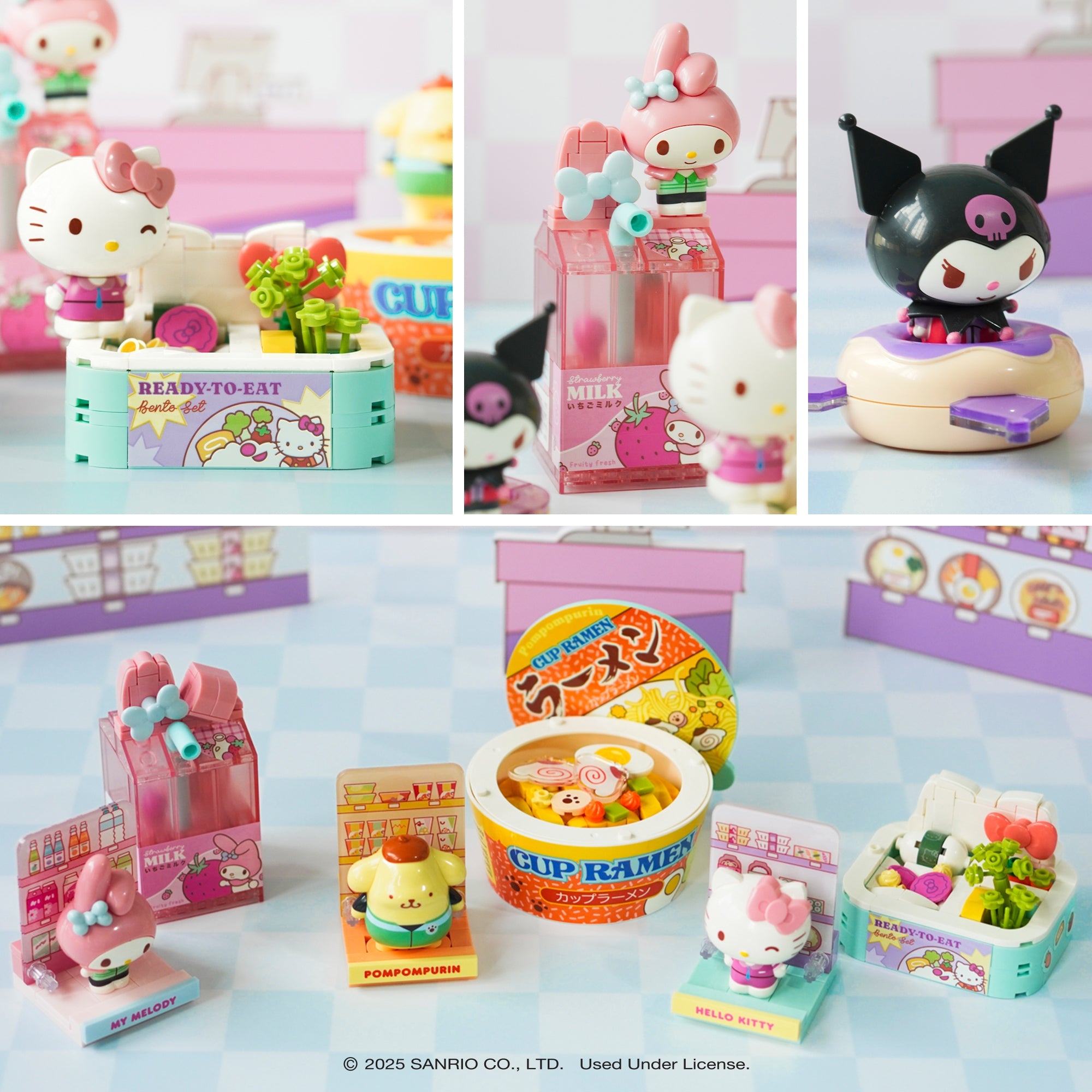 Hello Kitty Konbini Building Blocks Set (Ready-to-Eat Rice Set) - Image 6