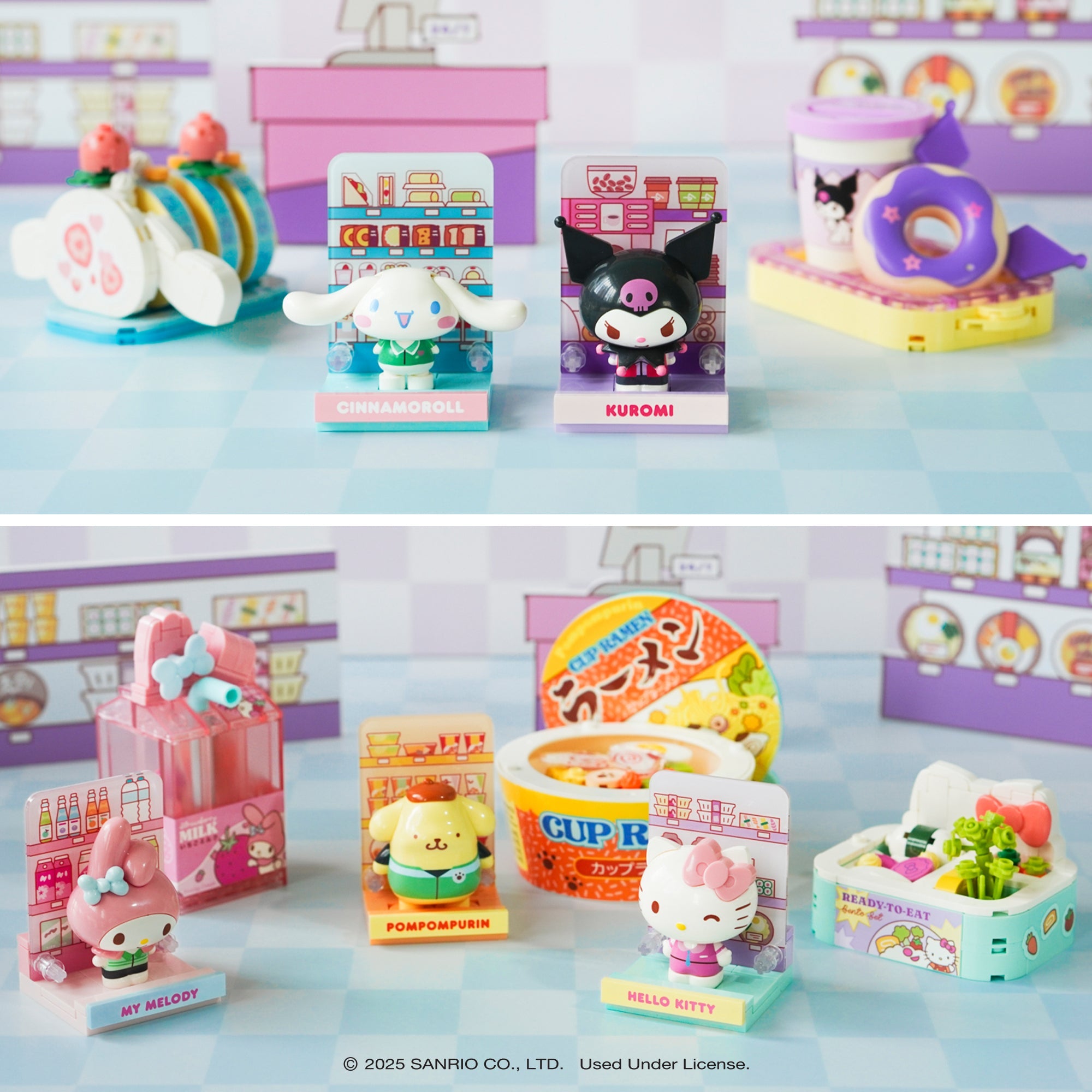 Kuromi Konbini Building Blocks Set (Coffee & Donut Set) - Image 7