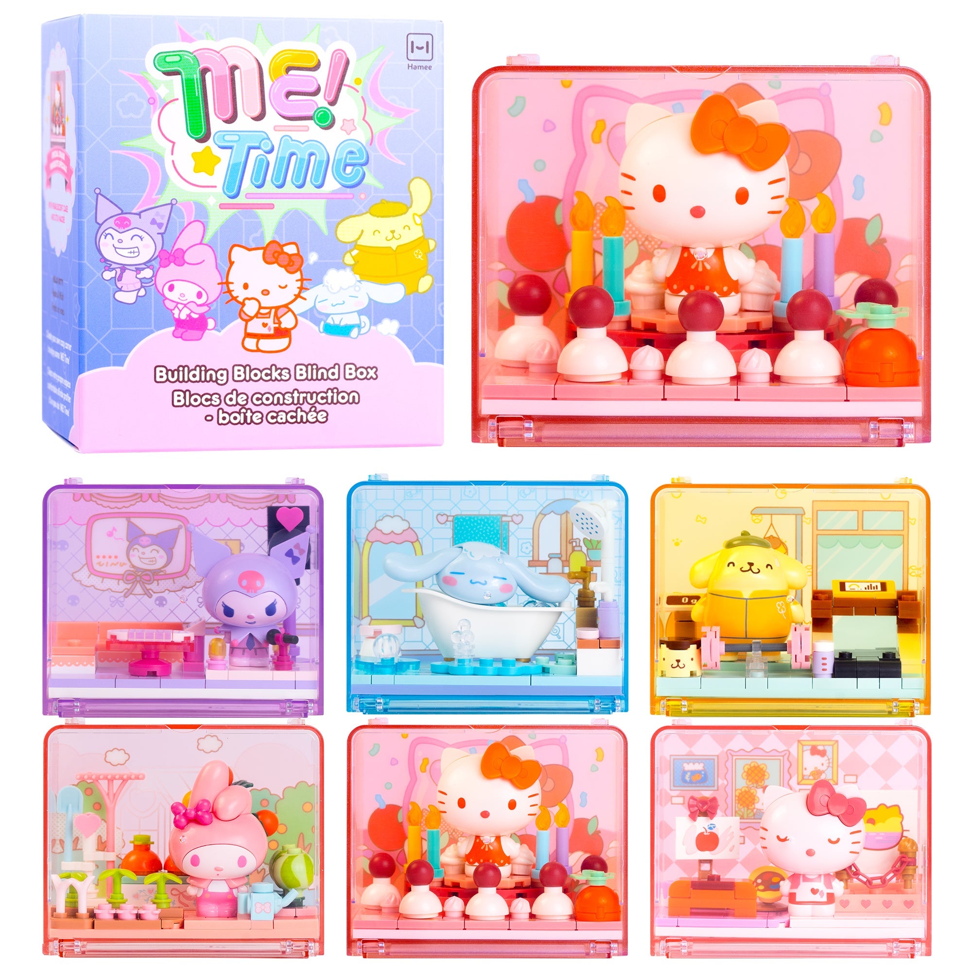 Hello Kitty and Friends Building Blocks Blind Box (Me Time) - Image 2