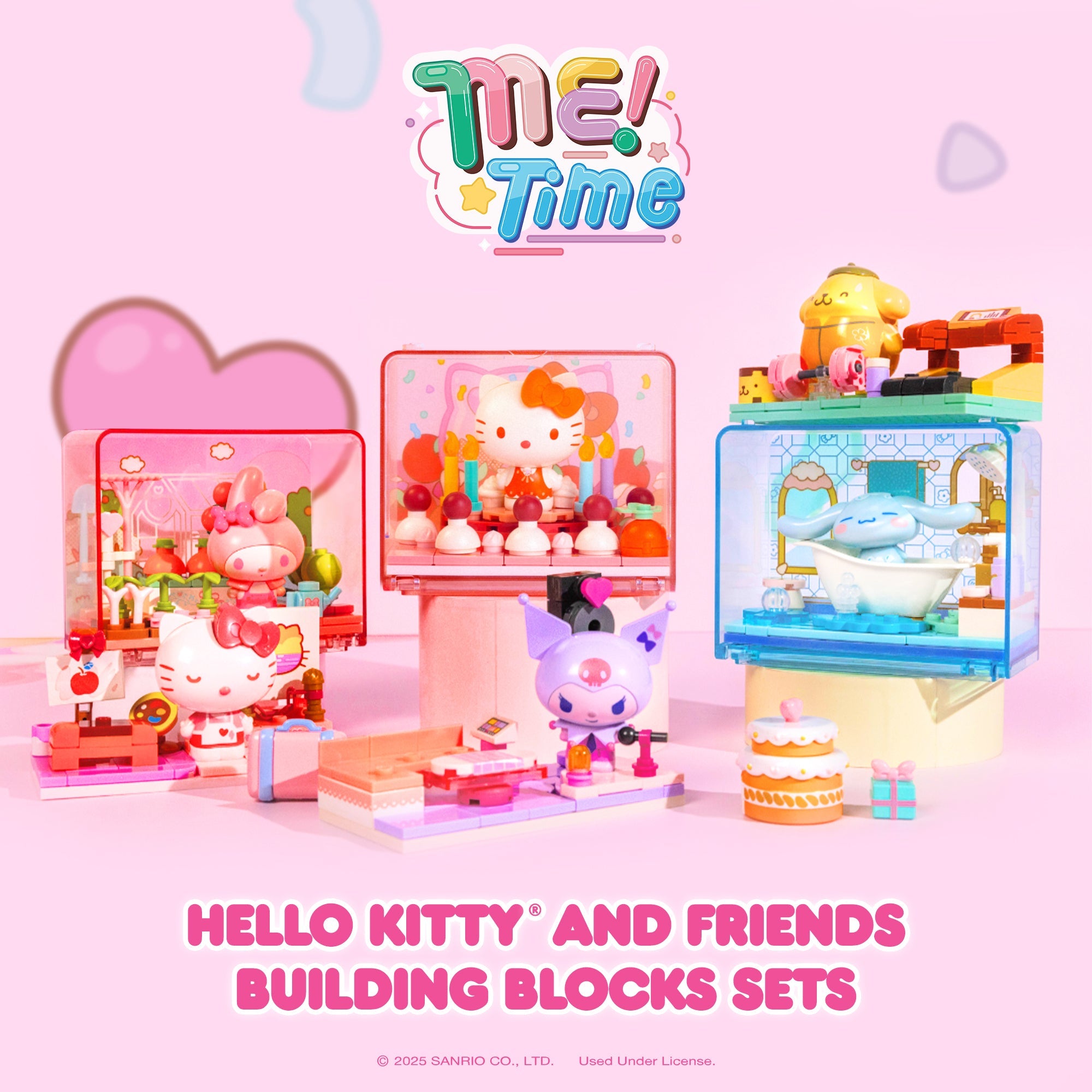 Hello Kitty and Friends Building Blocks Blind Box (Me Time) - Image 3