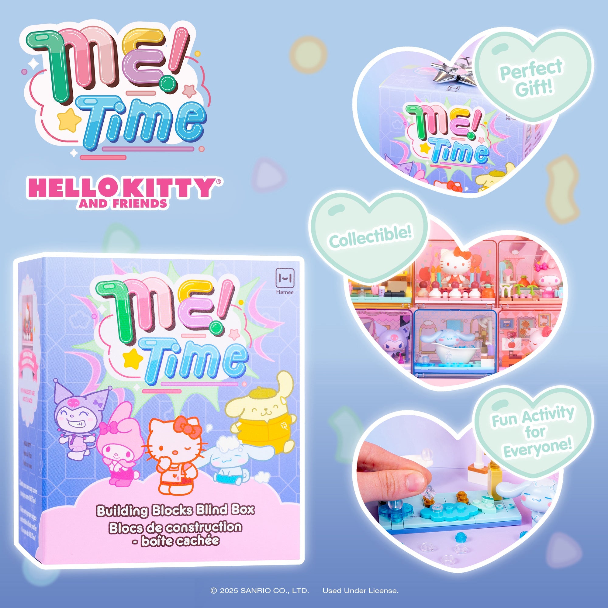 Hello Kitty and Friends Building Blocks Blind Box (Me Time) - Image 4