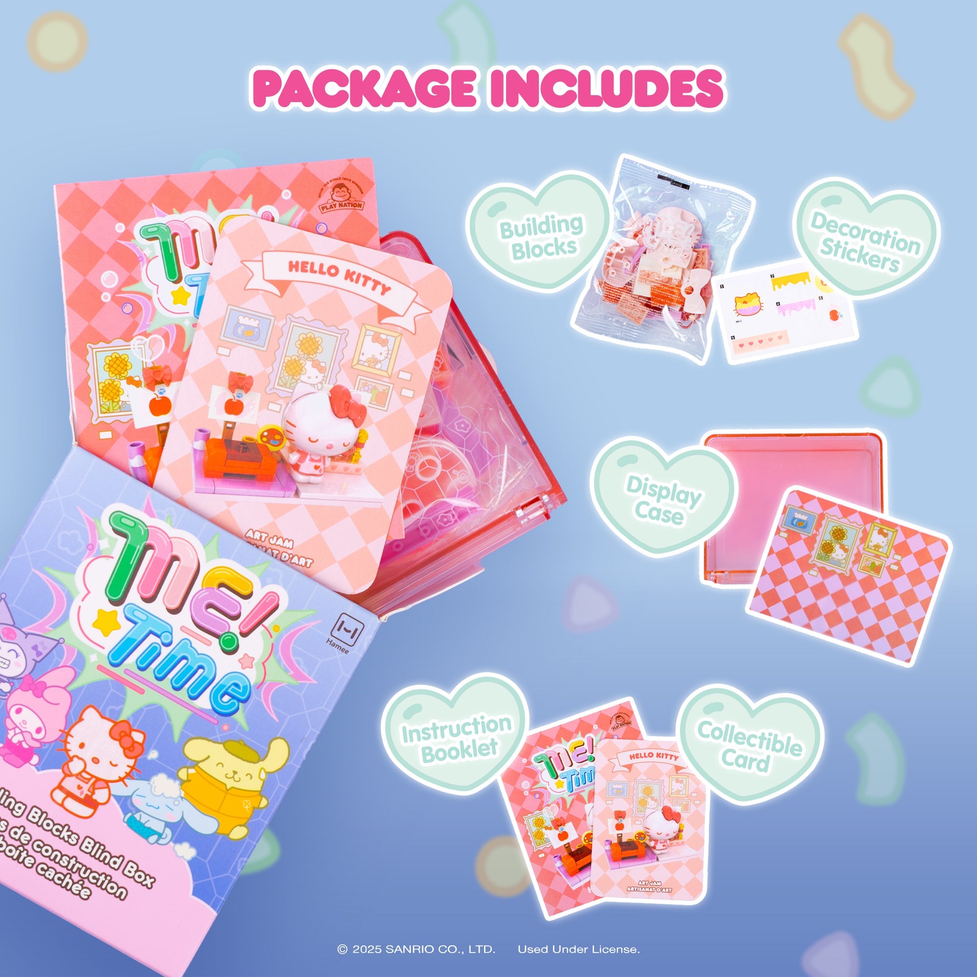 Hello Kitty and Friends Building Blocks Blind Box (Me Time) - Image 6