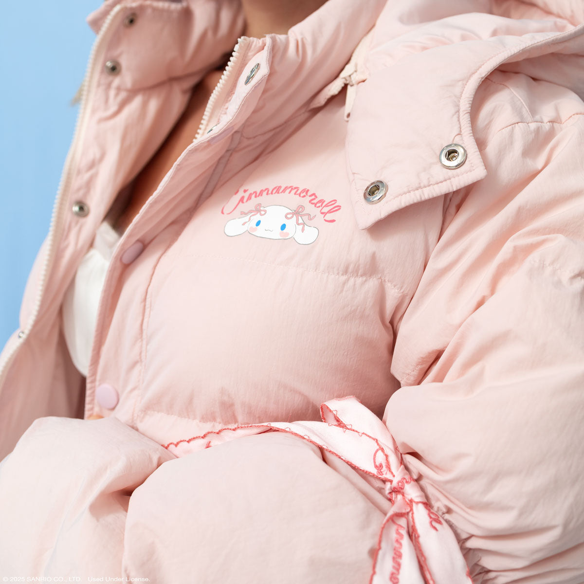 Cinnamoroll x JapanLA Bows Puffer Jacket - Image 6