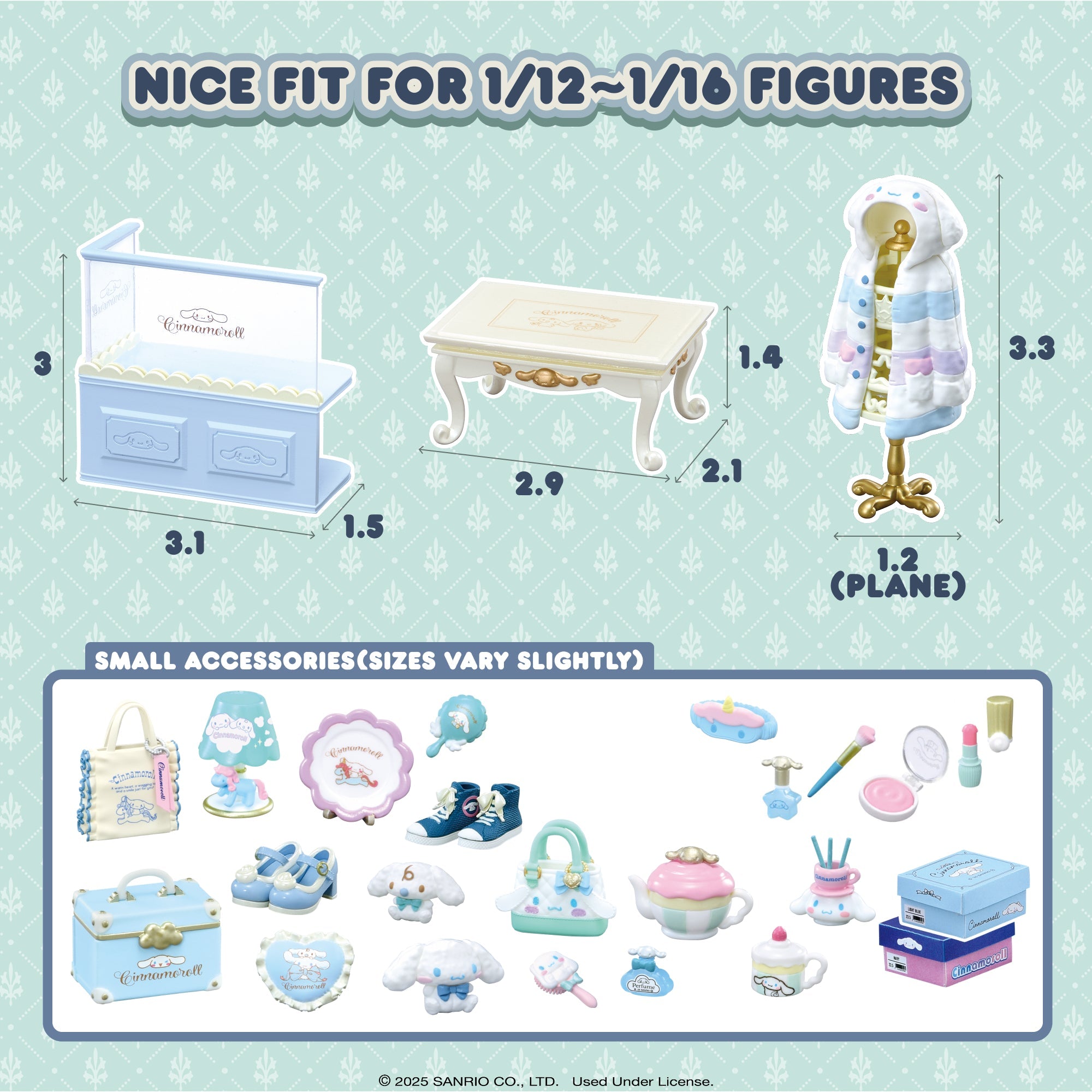 Re-Ment Cinnamoroll's Style Shop Blind Box Figure Set - Image 9
