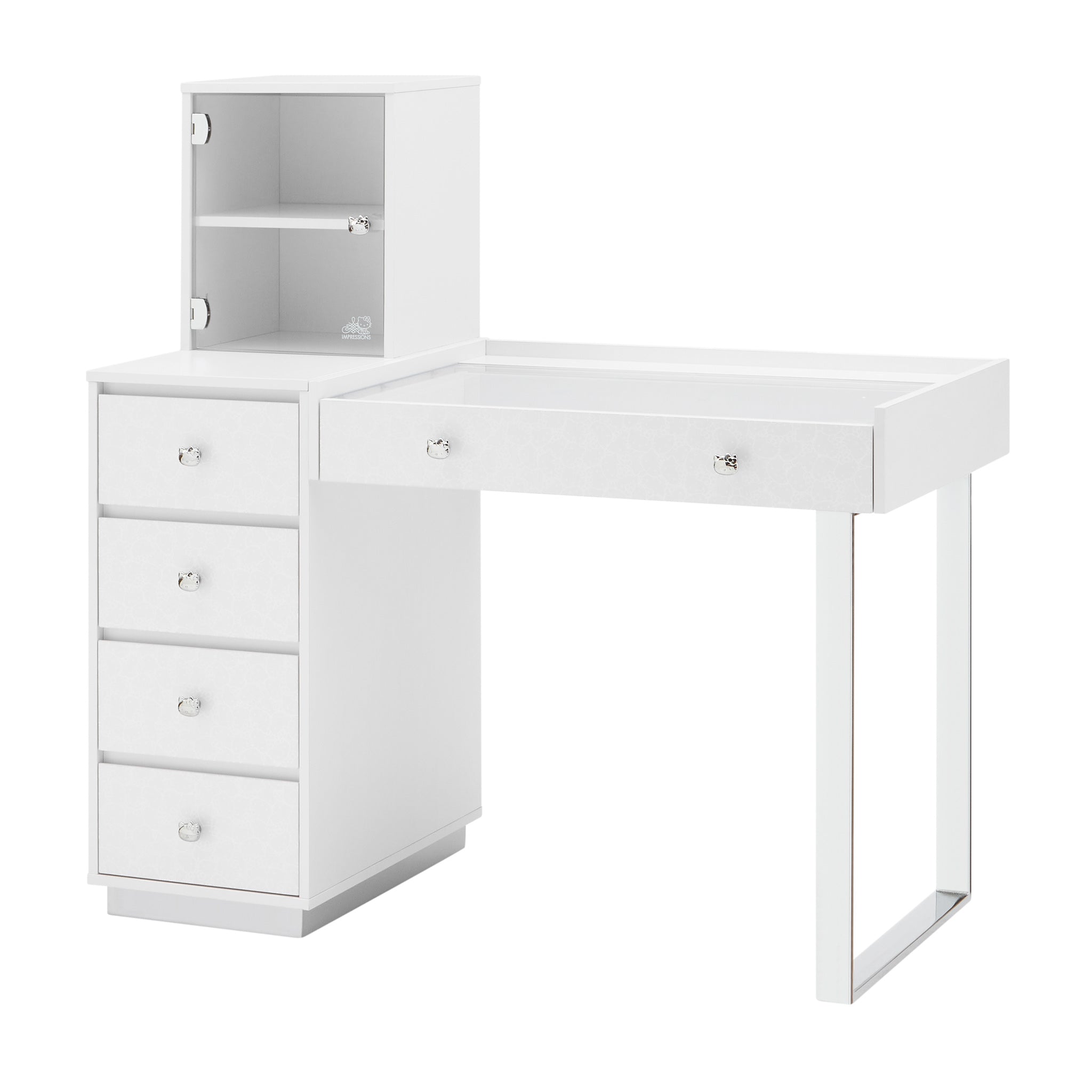 Hello Kitty x Impressions Vanity SlayStation Duet Vanity Desk - Image 17