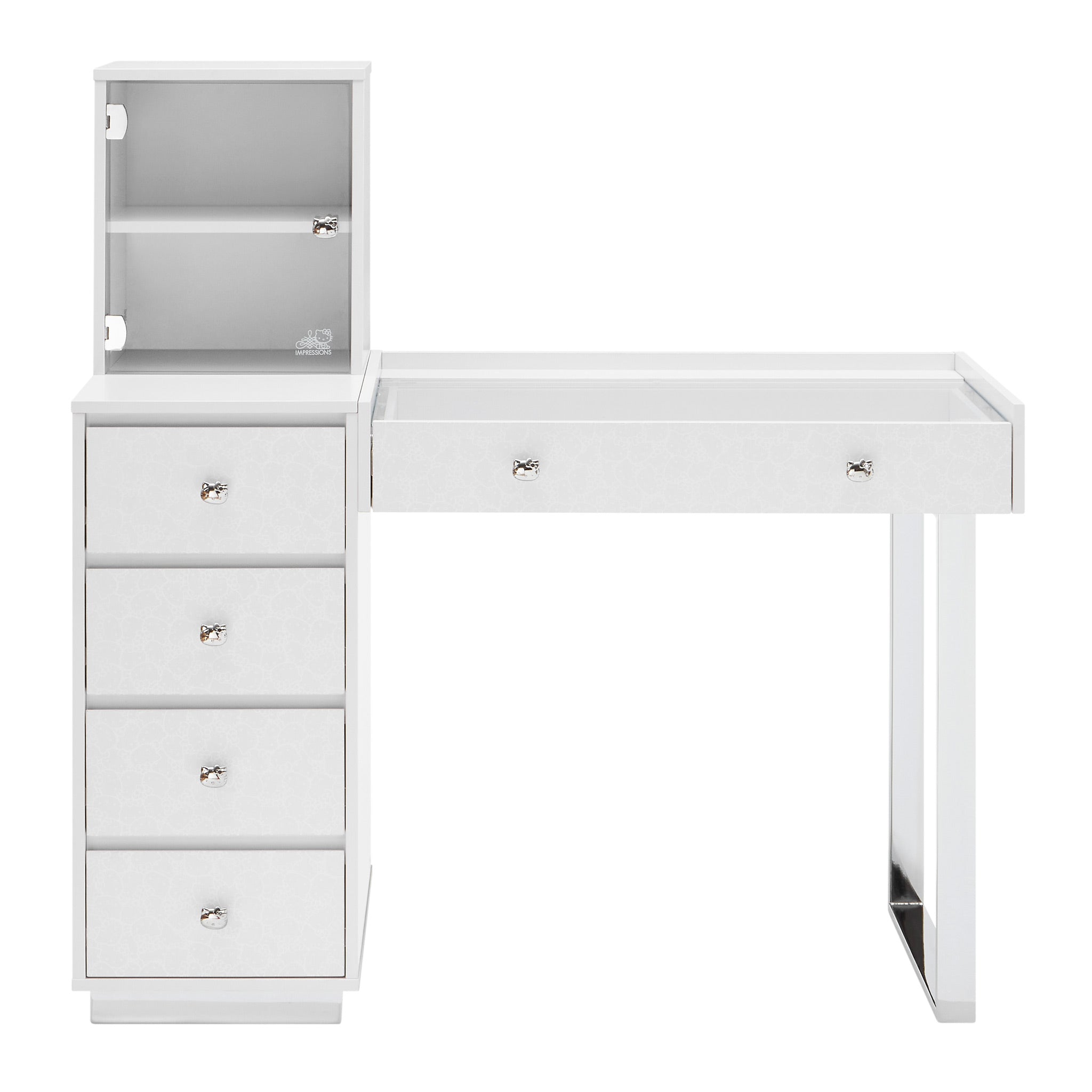 Hello Kitty x Impressions Vanity SlayStation Duet Vanity Desk - Image 16