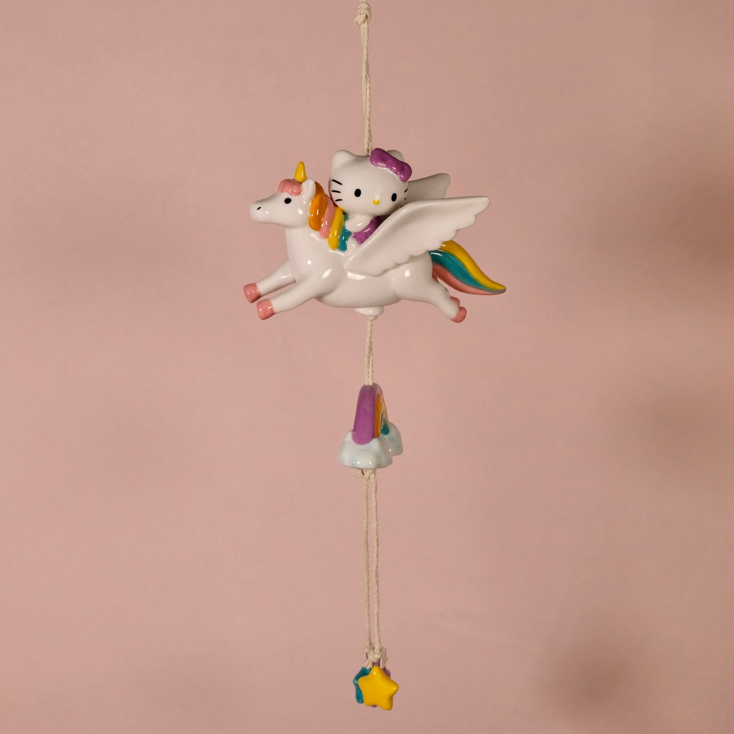 Hello Kitty Celestial Ceramic Wind Chime - Image 4