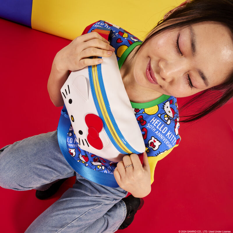 Hello Kitty x Loungefly 50th Anniversary Classic Belt Bag - Image 6